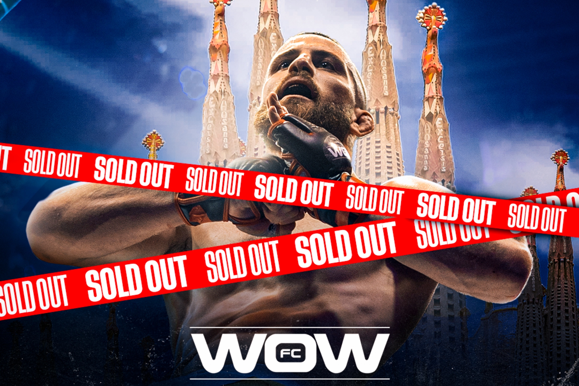 Cartel de WOW Barcelona.