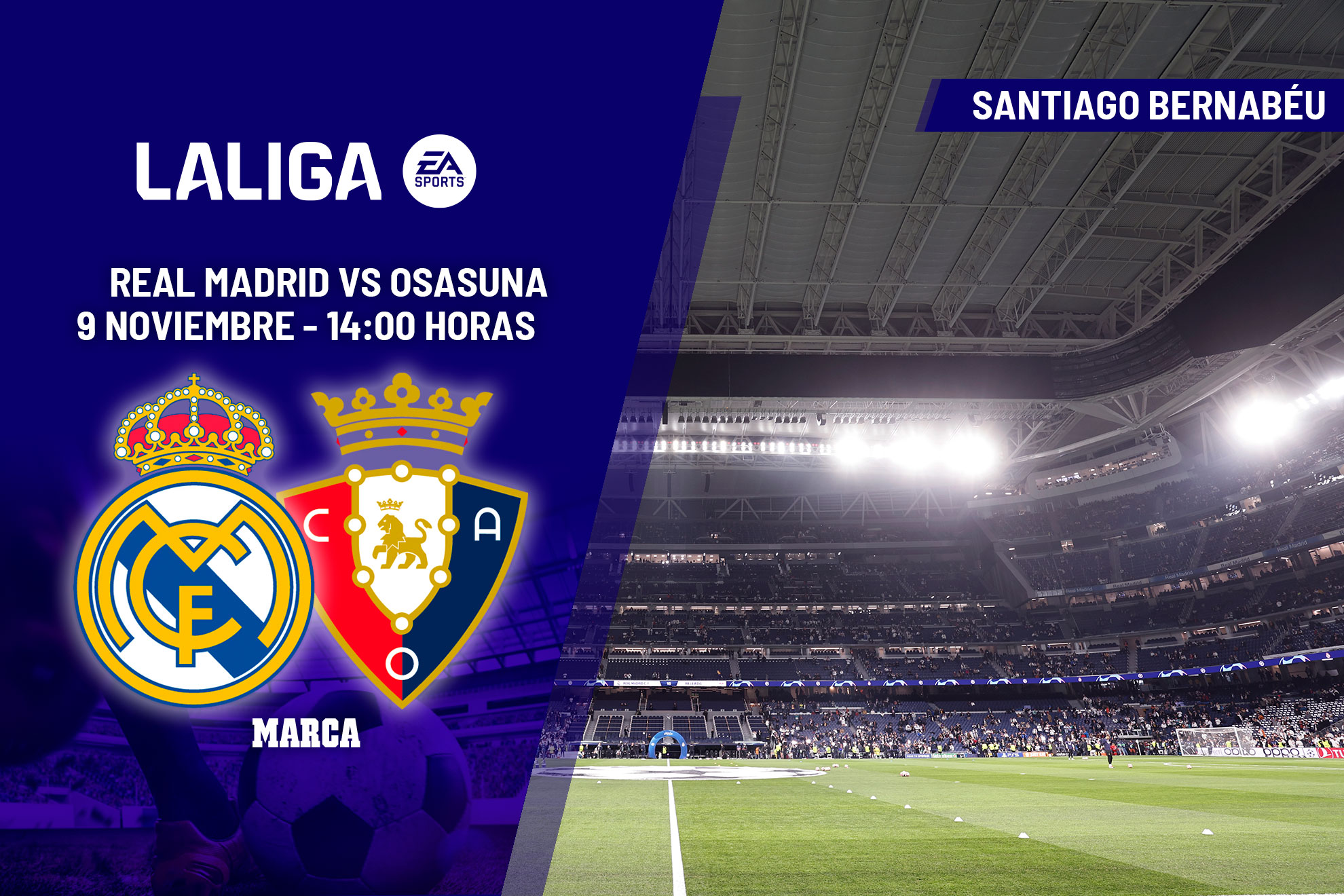 Alineación del Real Madrid ante Osasuna, partido de LaLiga EA Sports