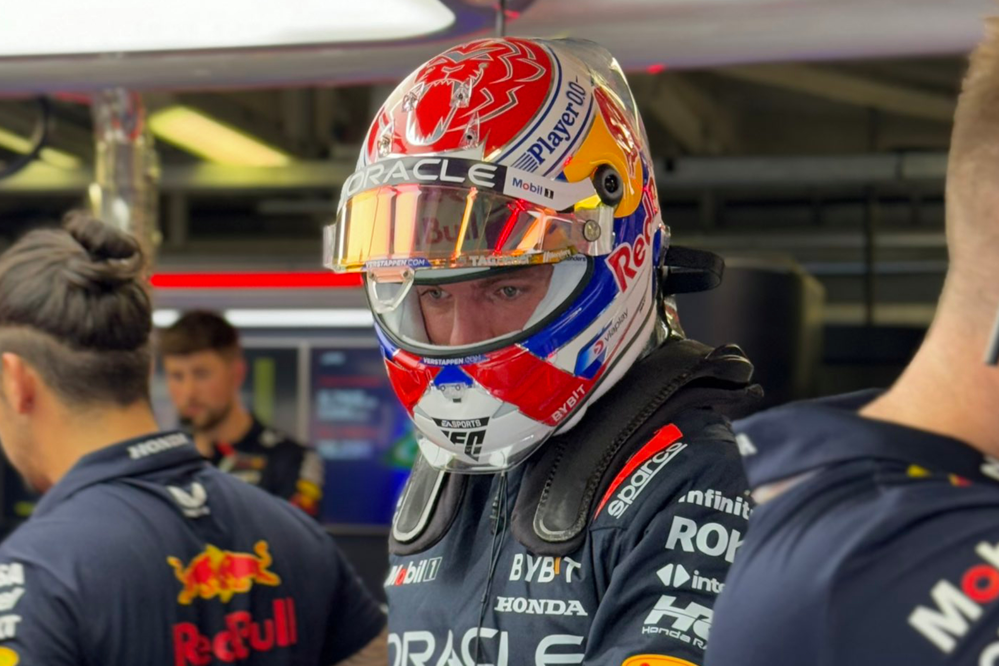 Max Verstappen en Monza