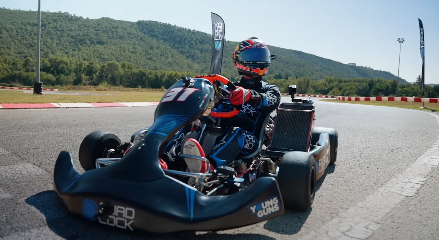 Pedro Acosta en su primer día