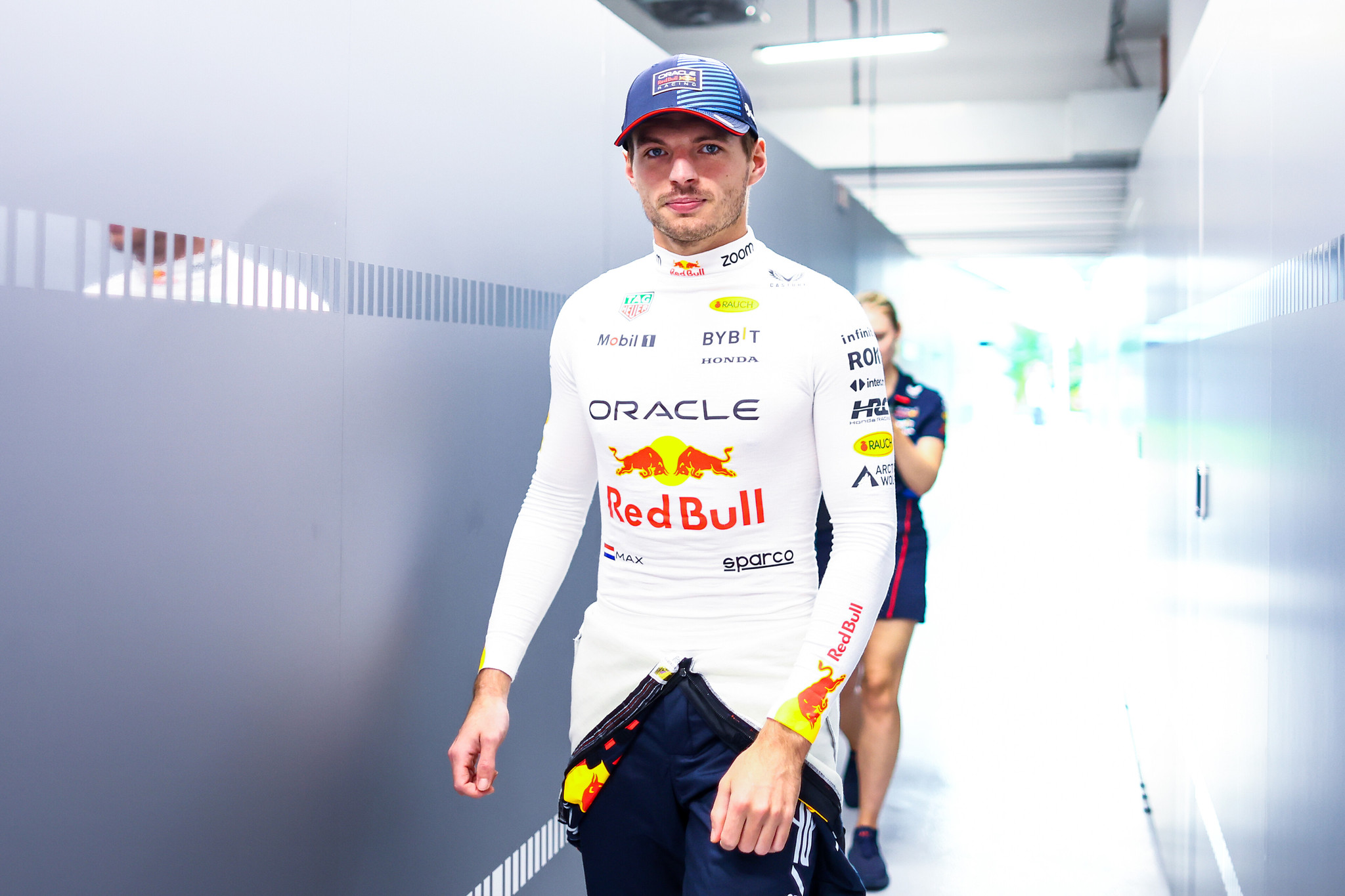 Max Verstappen en Singapur