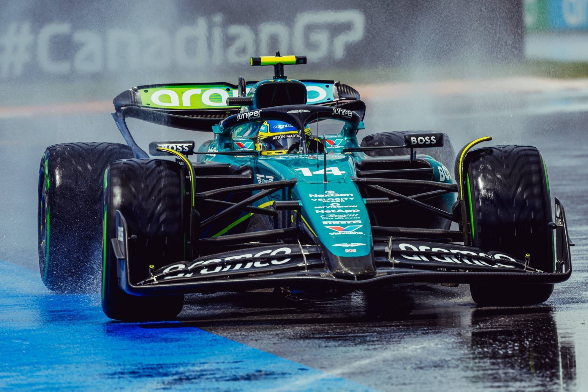 Fernando Alonso, en el GP de Canadá