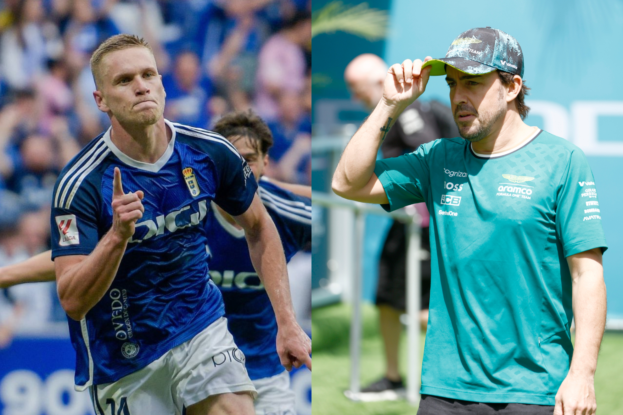 Alemao ha puesto en ventaja al Oviedo; y al lado Alonso.