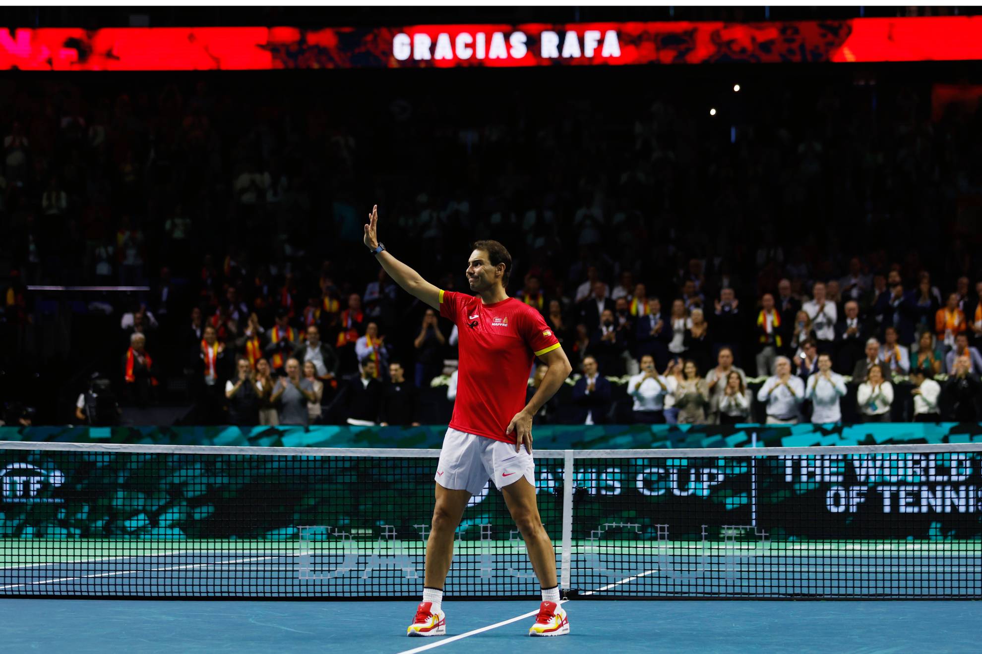 Nadal se despide en Málaga