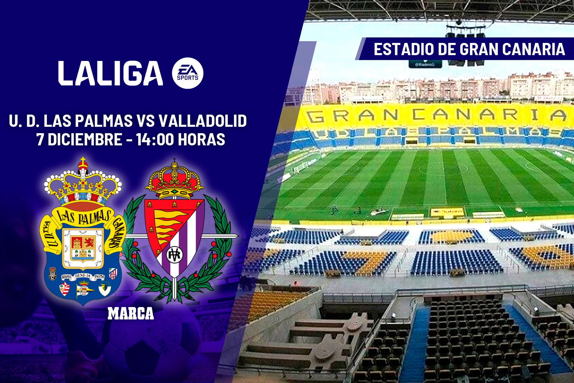 UD Las Palmas - Real Valladolid