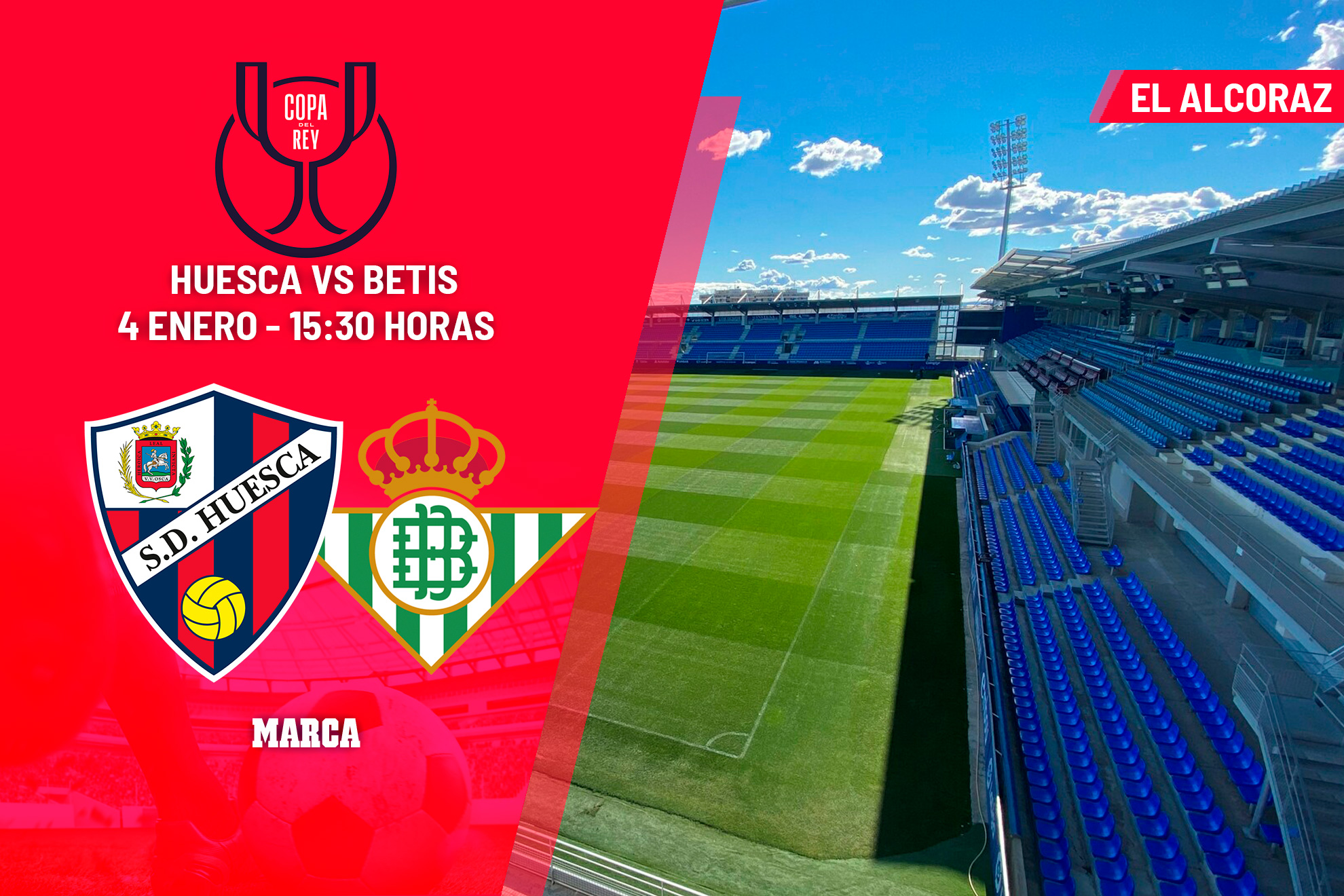 Huesca - Betis: a qué hora y dónde ver el partido de Copa del Rey en ...
