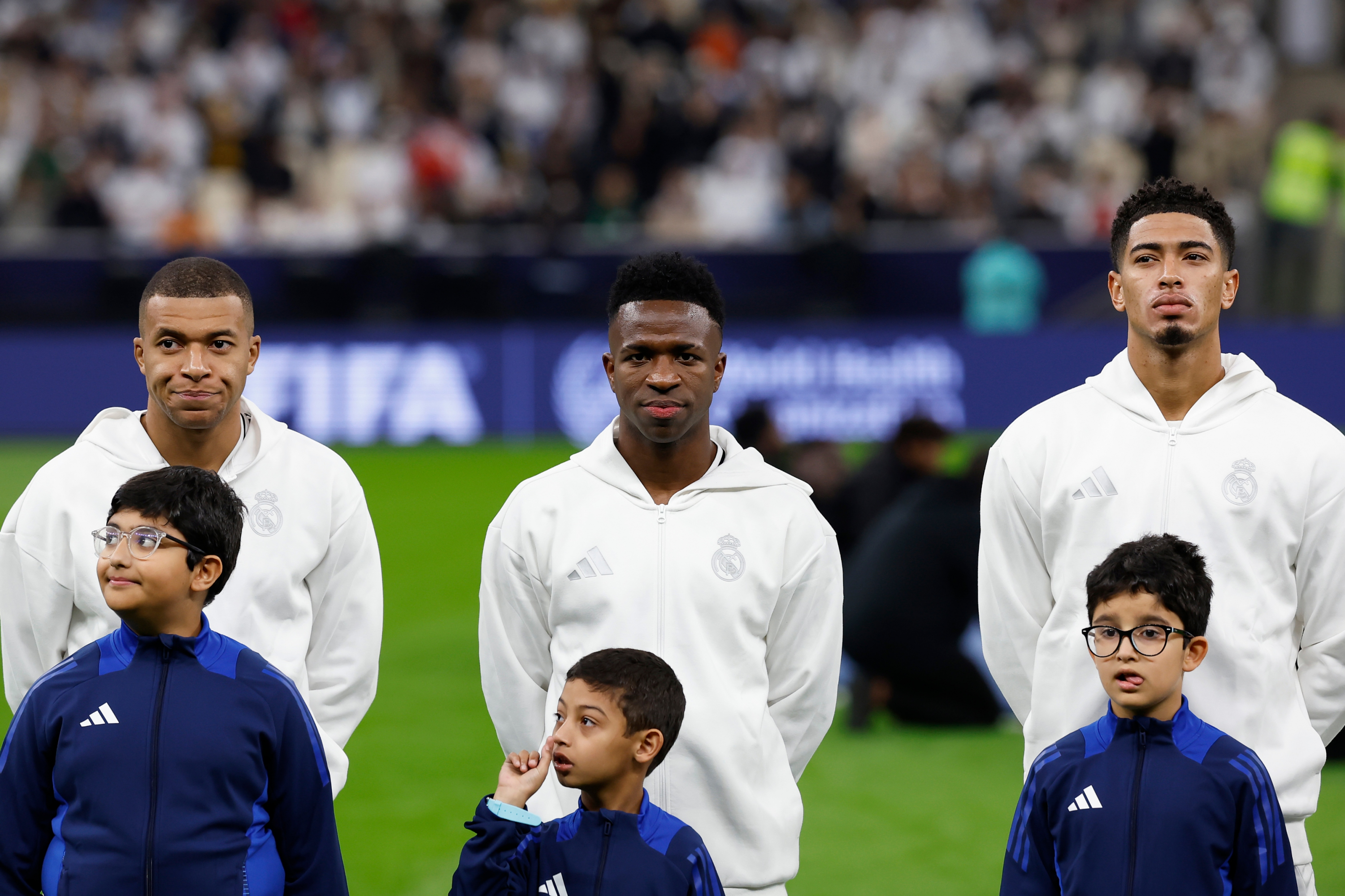 Mbappé, Vinicius y Bellingham, en la final de la Intercontinental