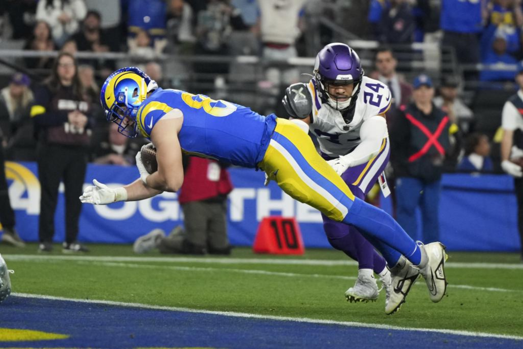 Los Angeles Rams se citan con los Eagles en la ronda divisional de la NFC