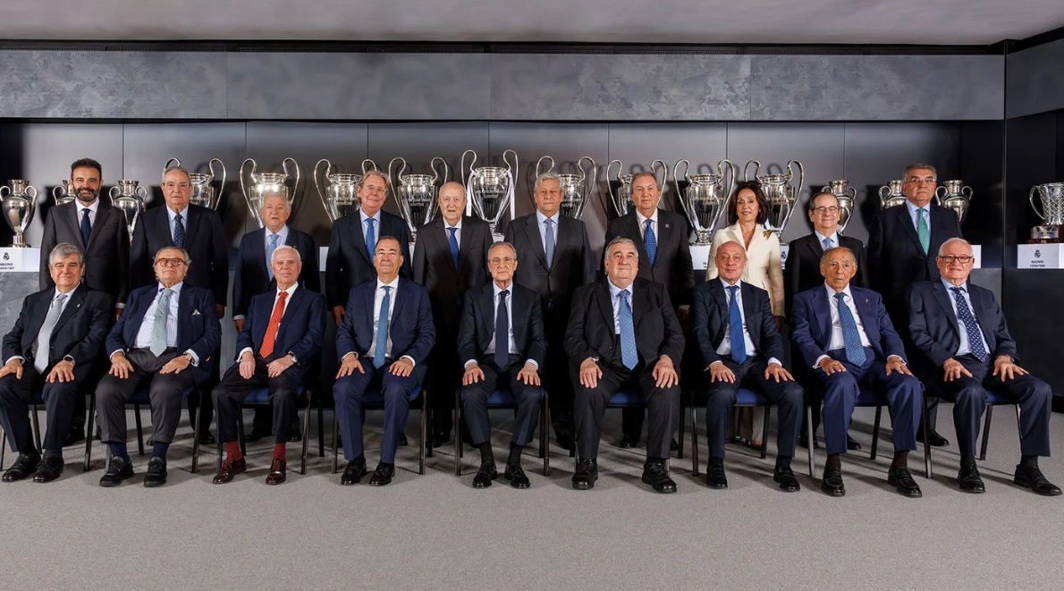 Junta directiva del Real Madrid para el periodo 2025-2029
