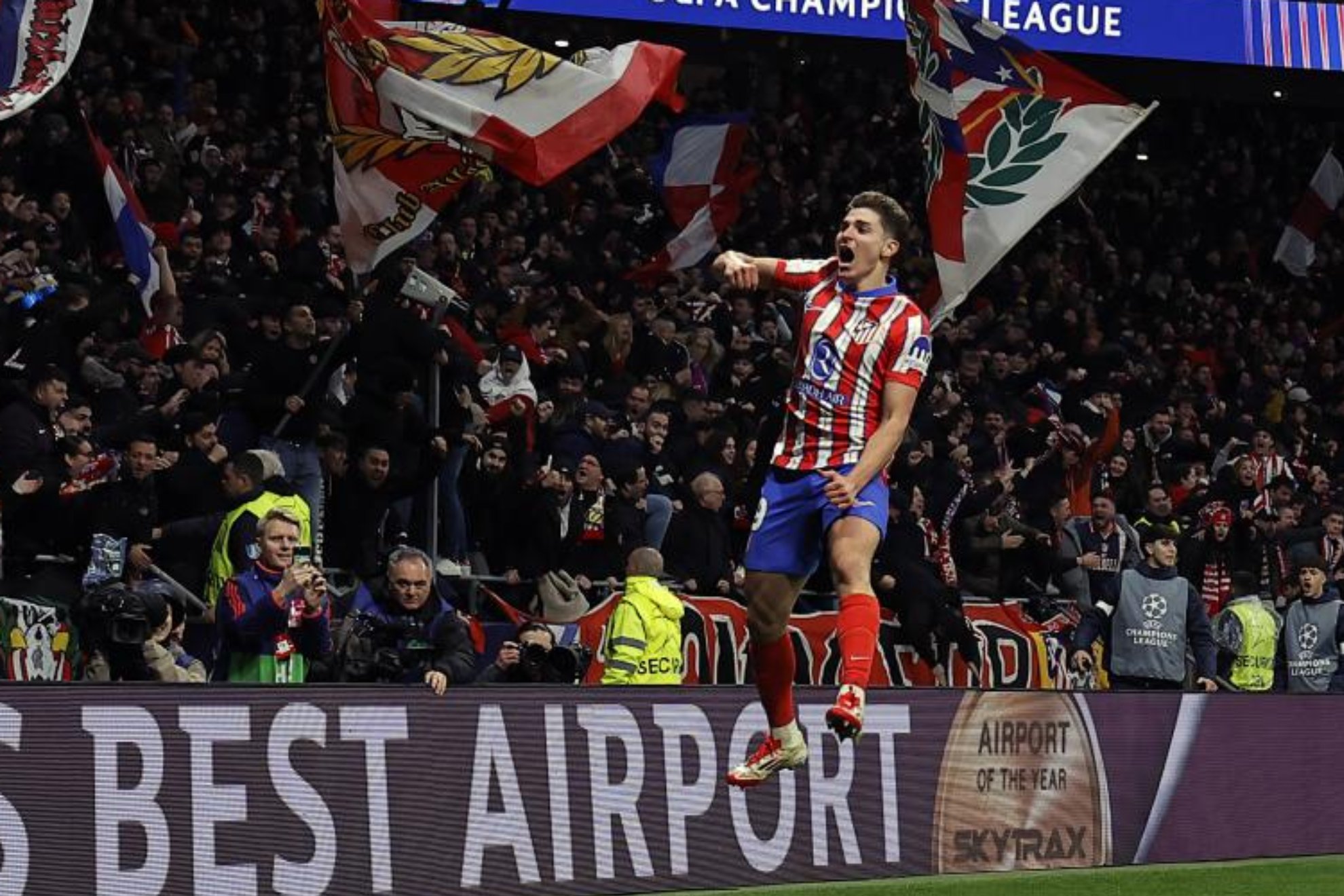 Julián Alvarez, amor a primera vista con el Atlético