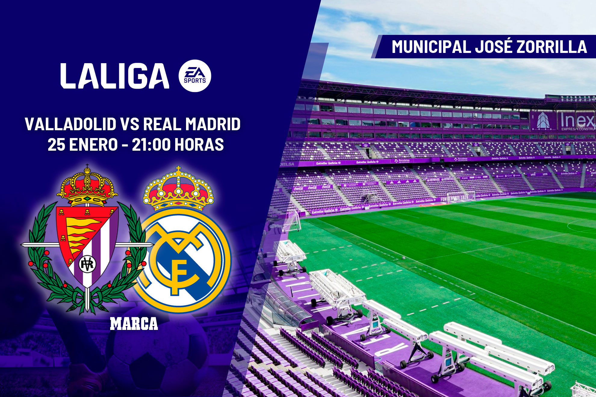 Alineaciones del Valladolid - Real Madrid, partido de LaLiga EA Sports
