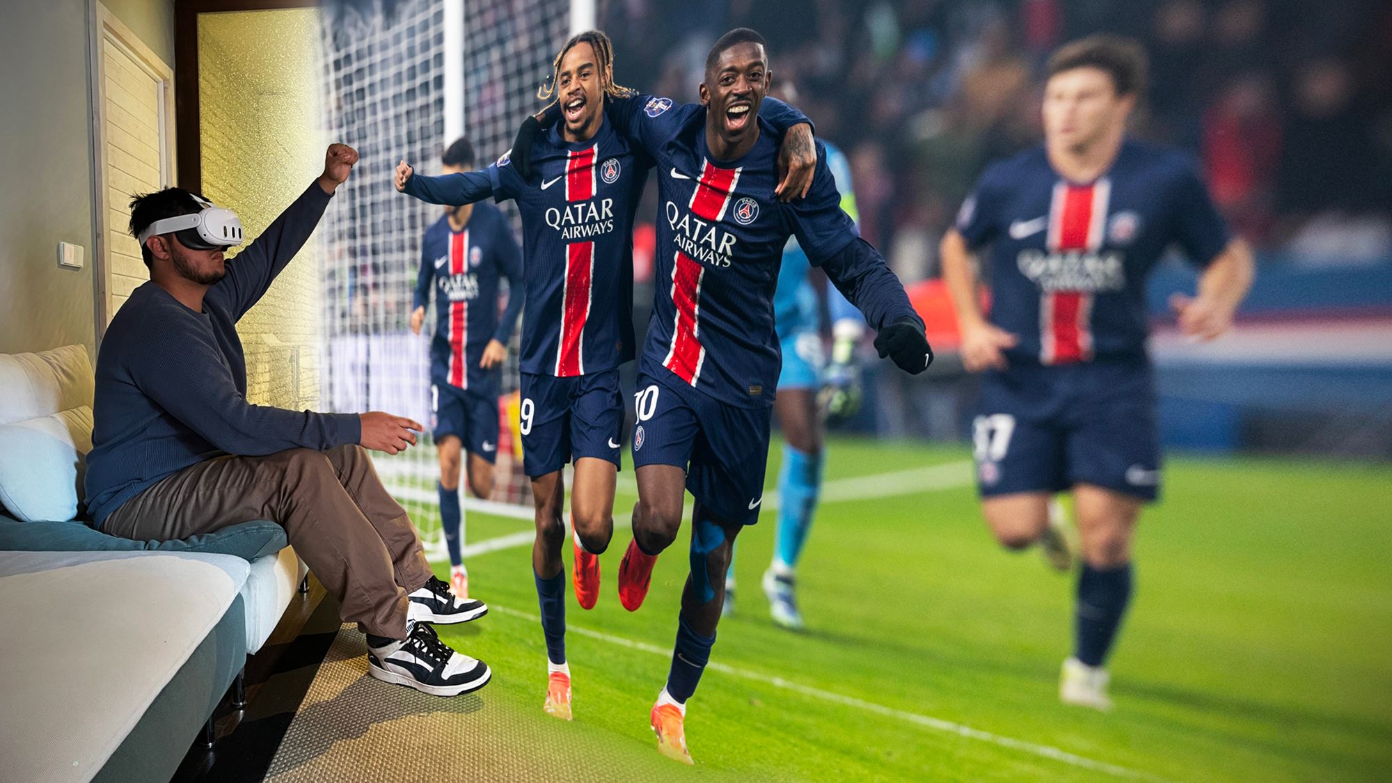 Ferran Torres cae de pie en París: hat-trick para la goleada del PSG al Slovan Bratislava (video) 3 Gol del PSG: primer equipo en meter al fan en el estadio... desde su sofá