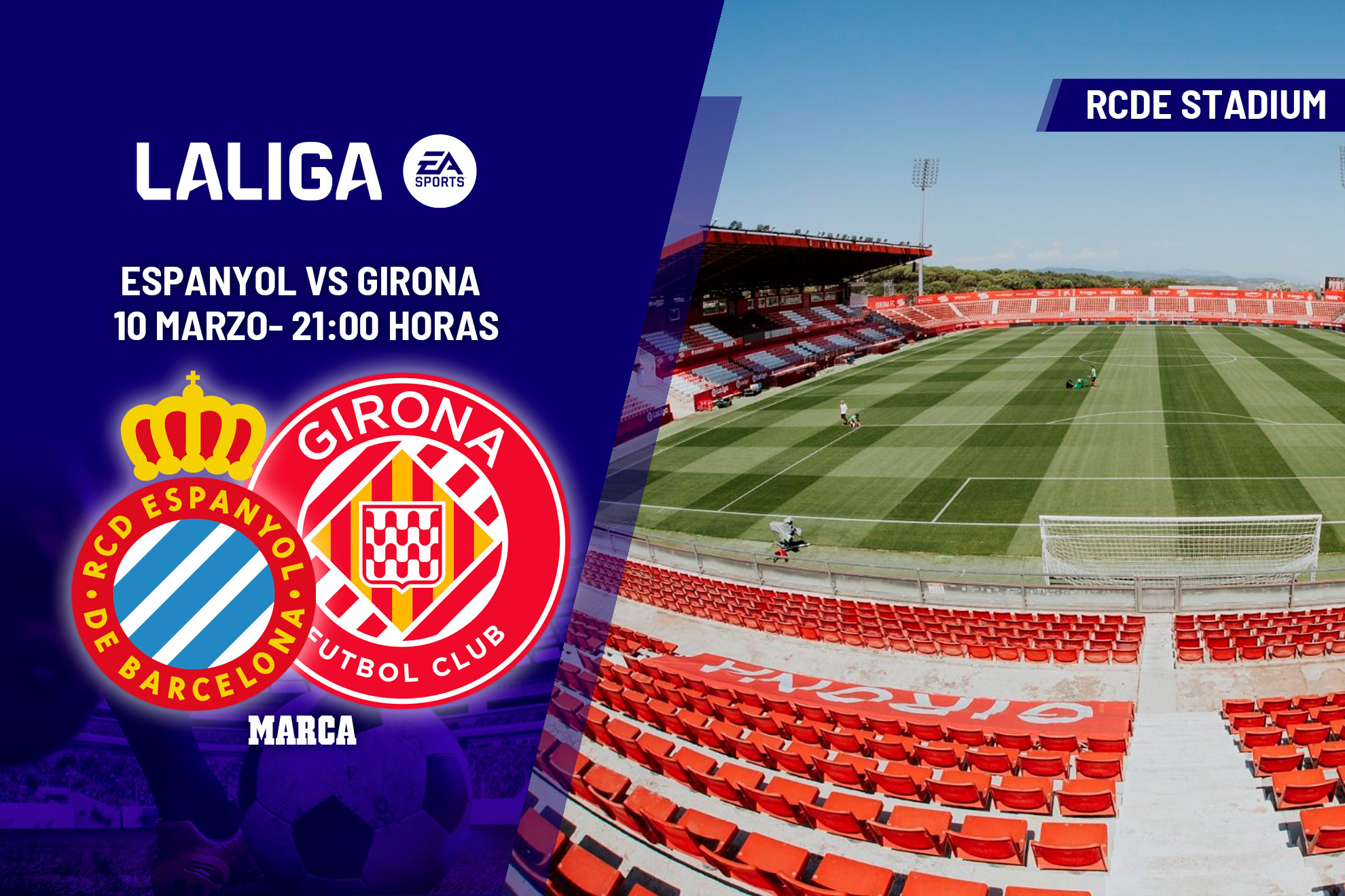 Espanyol - Girona: horario y dónde ver hoy en TV el partido de LaLiga ...