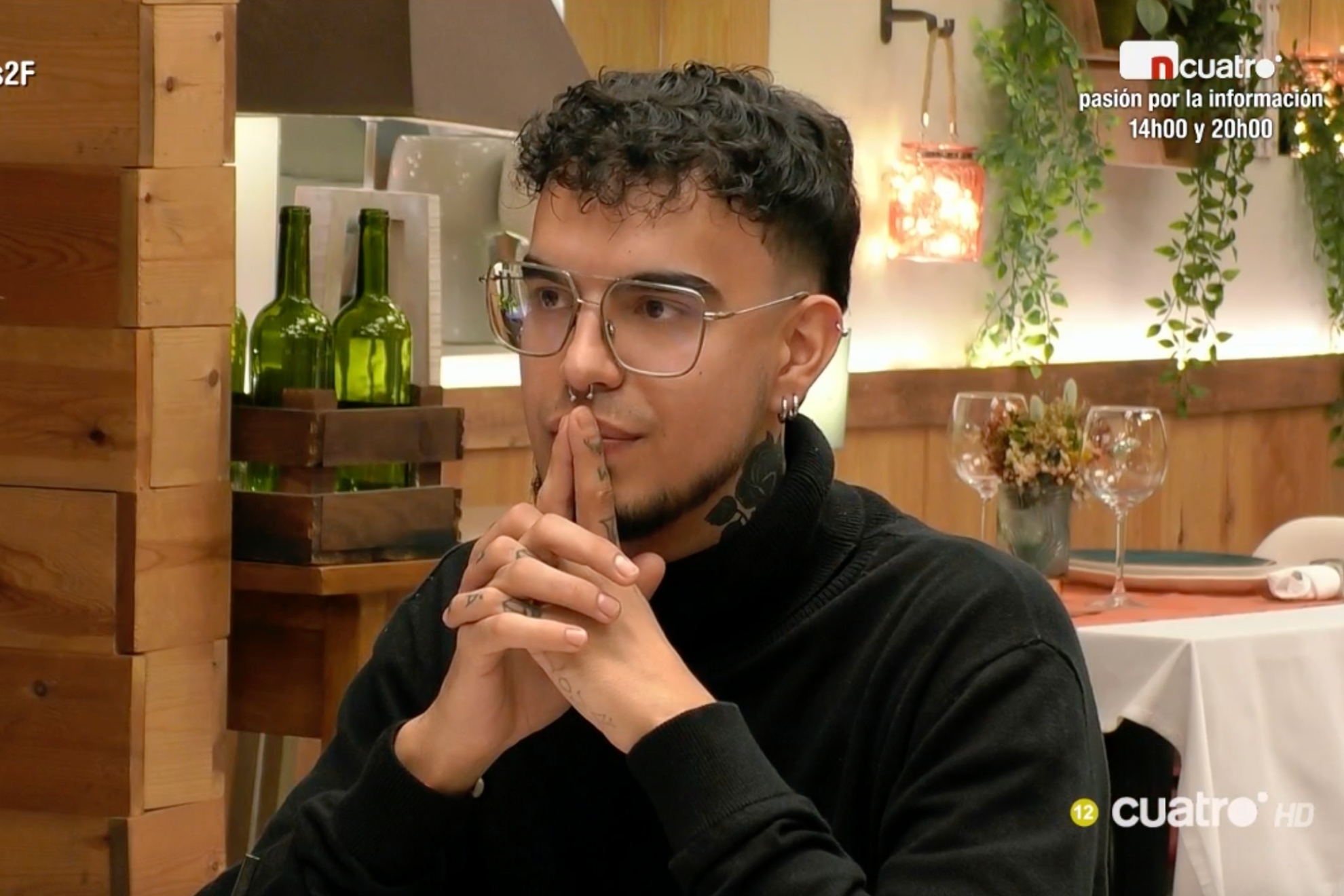 Una soltera revela a su cita de 'First Dates' sus intenciones: 
