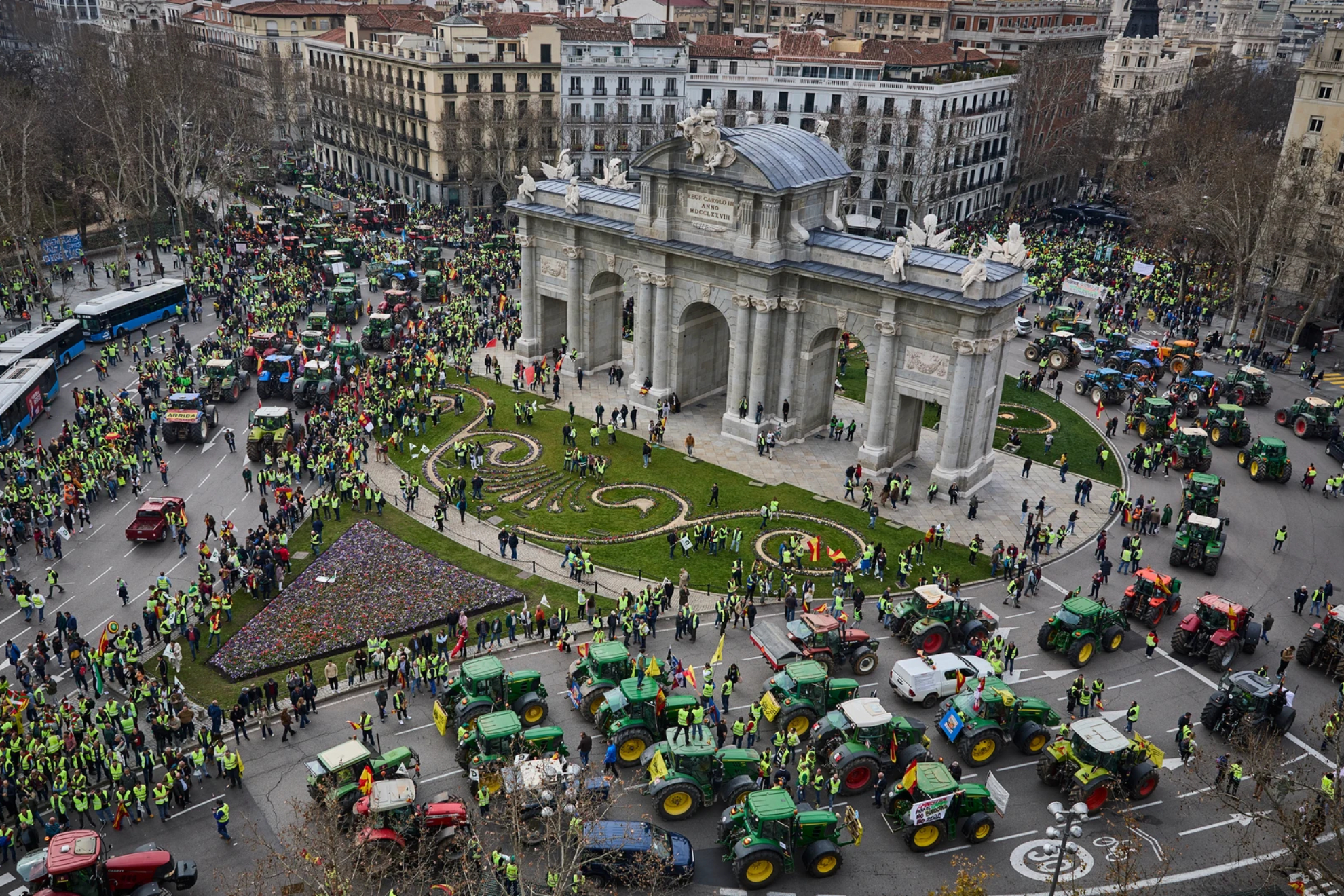 Los agricultores vuelven a tomar las calles de Madrid este domingo