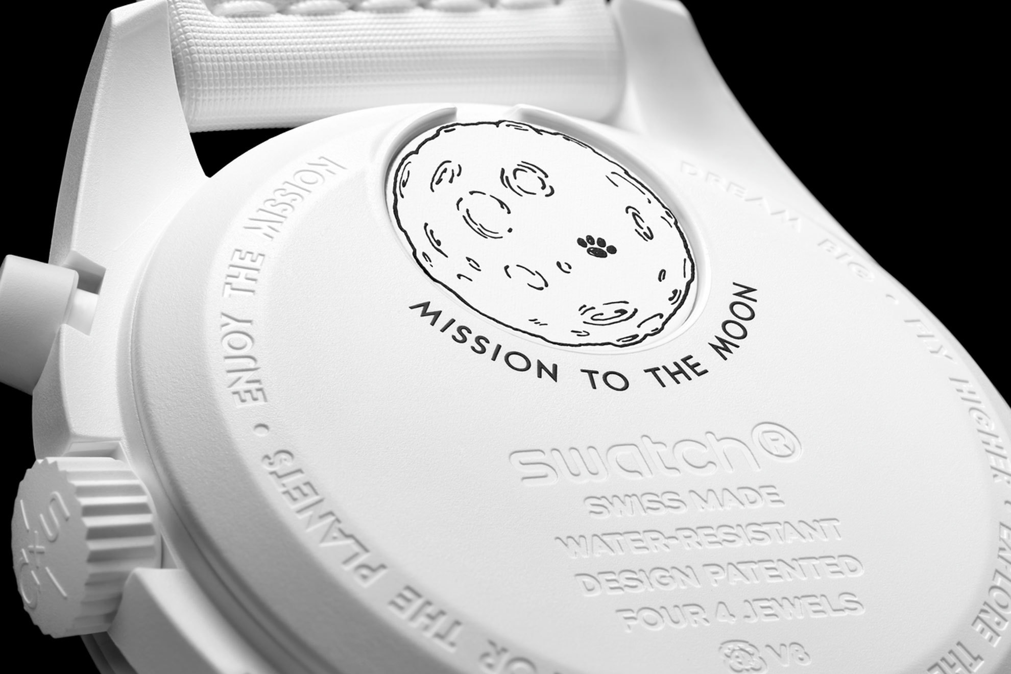 Swatch MoonSwatch Mission to The Moonphase: Snoopy se una a la