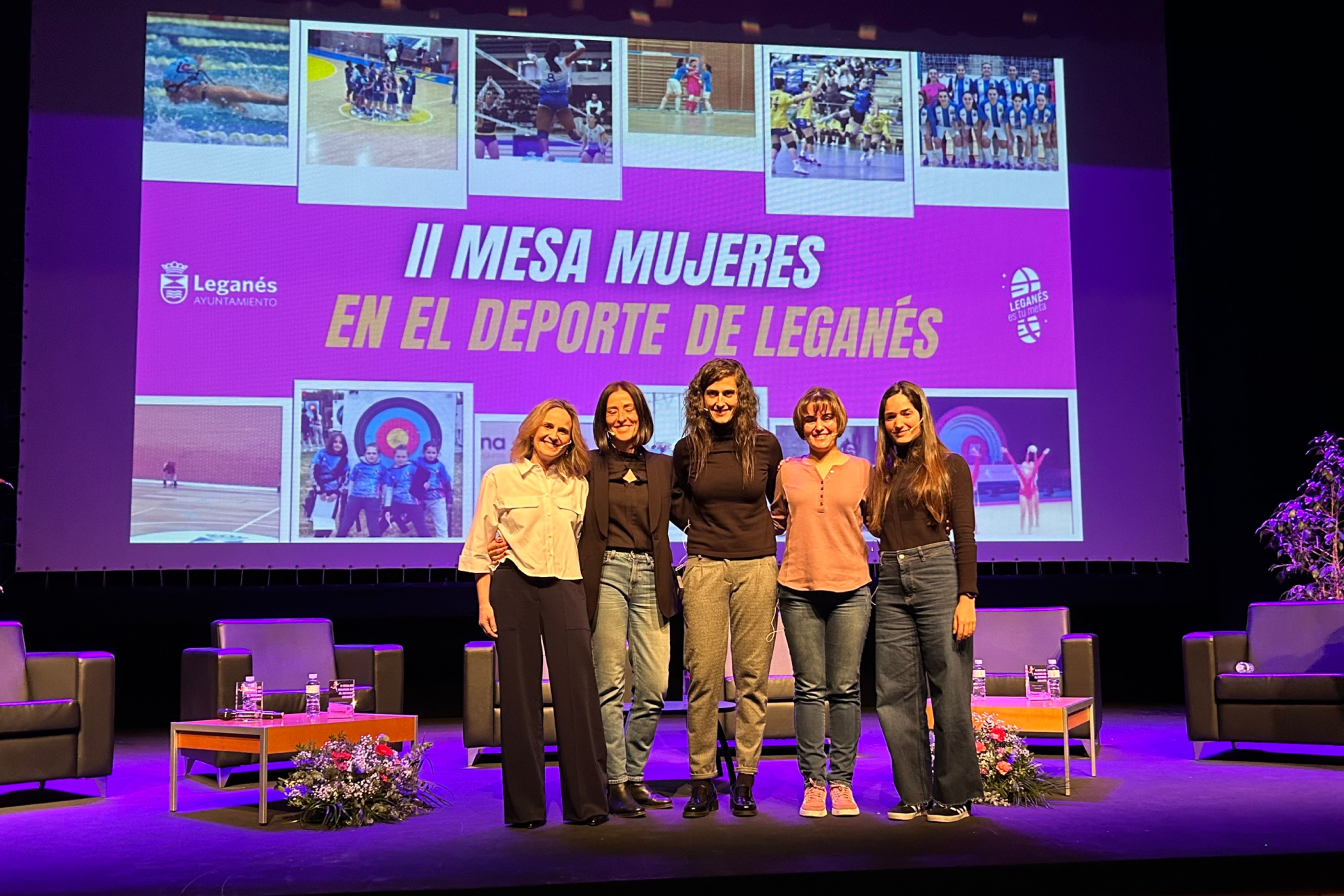 Leganés celebra su II Mesa Mujeres en el Deporte con la seleccionadora ...