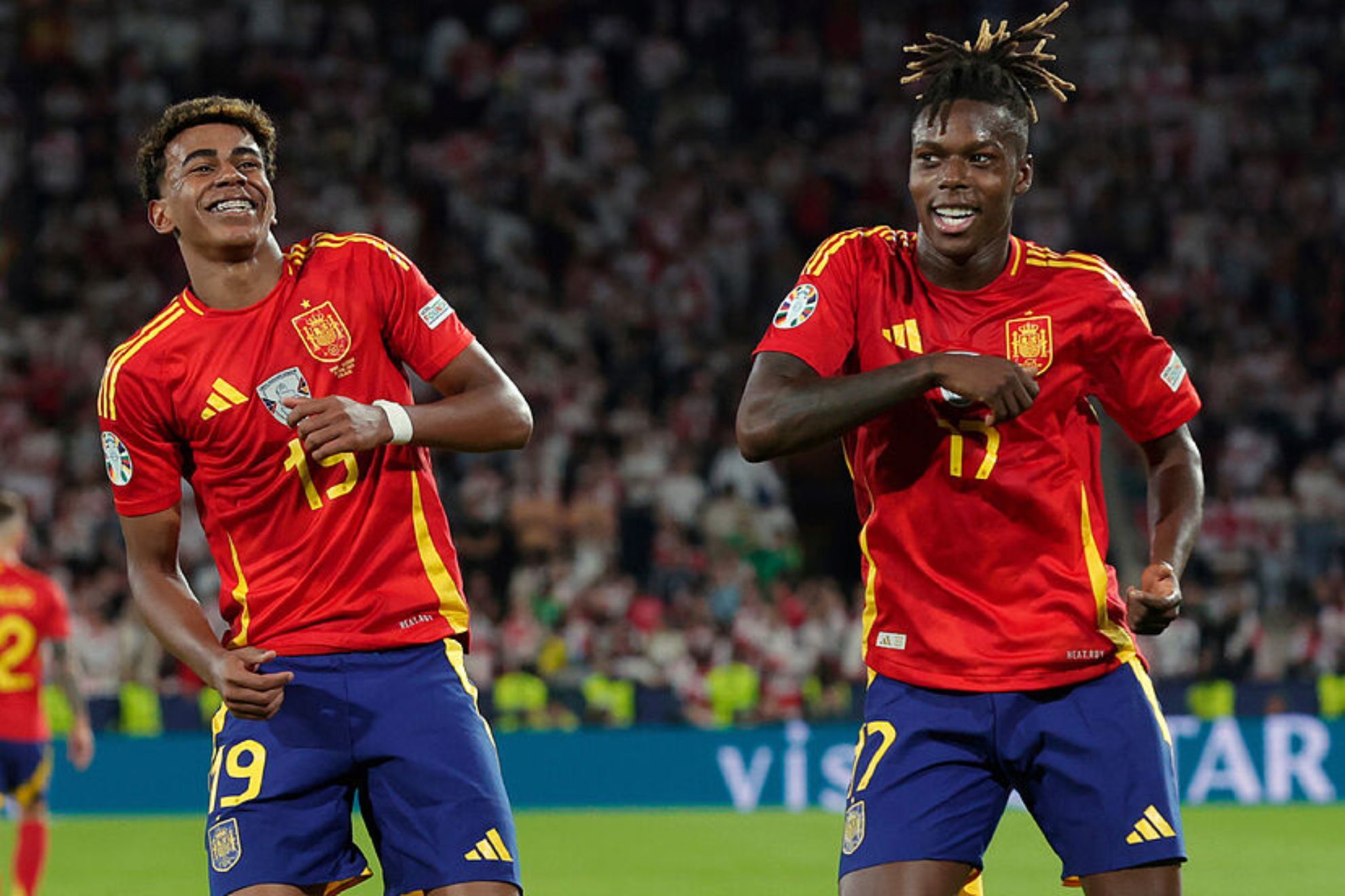 Cuál es la canción viral de la Eurocopa que bailan Lamine Yamal y Nico  Williams