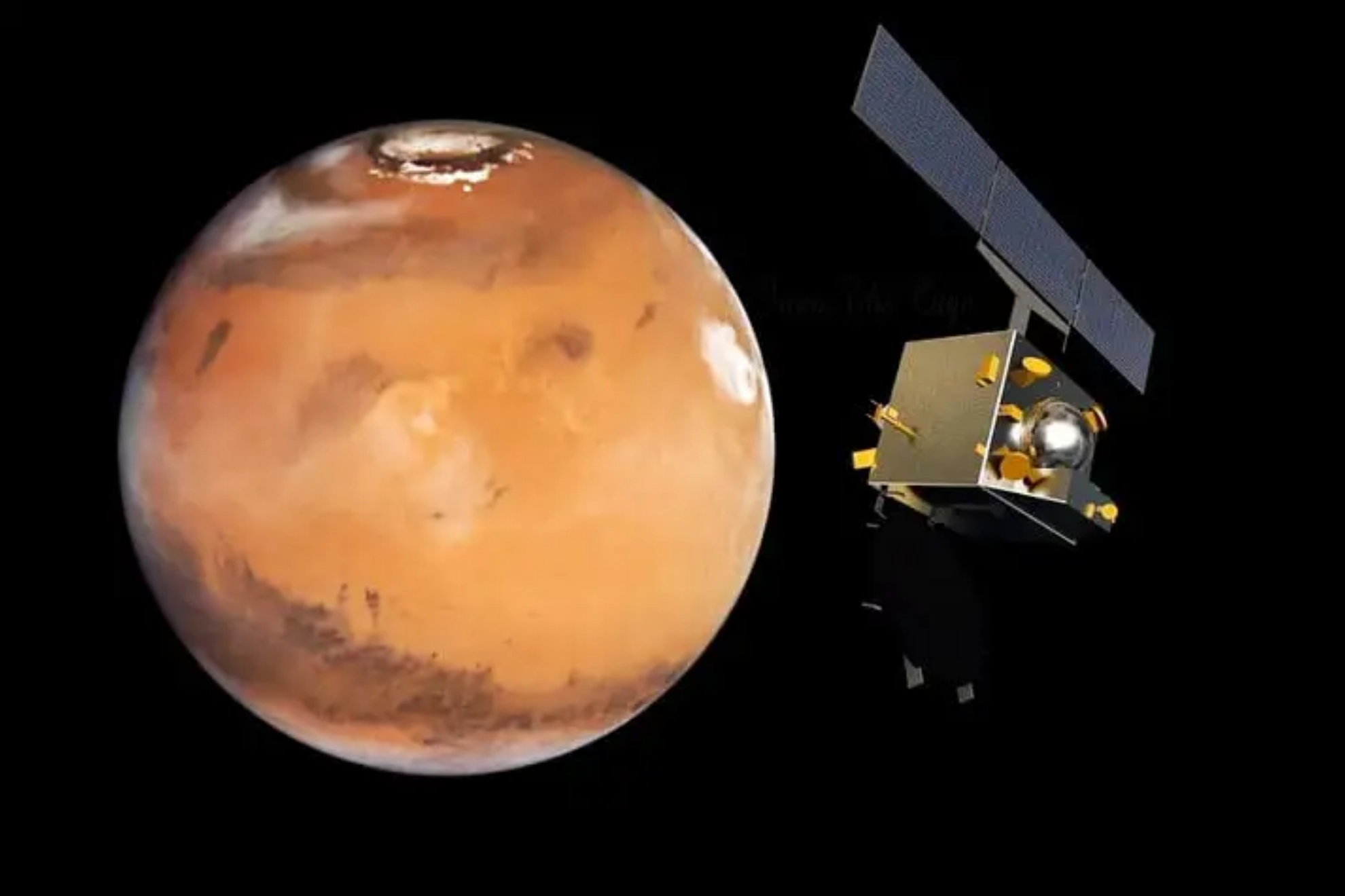 La Agencia Espacial Europea encuentra agua líquida en Marte, image size:1980x1320