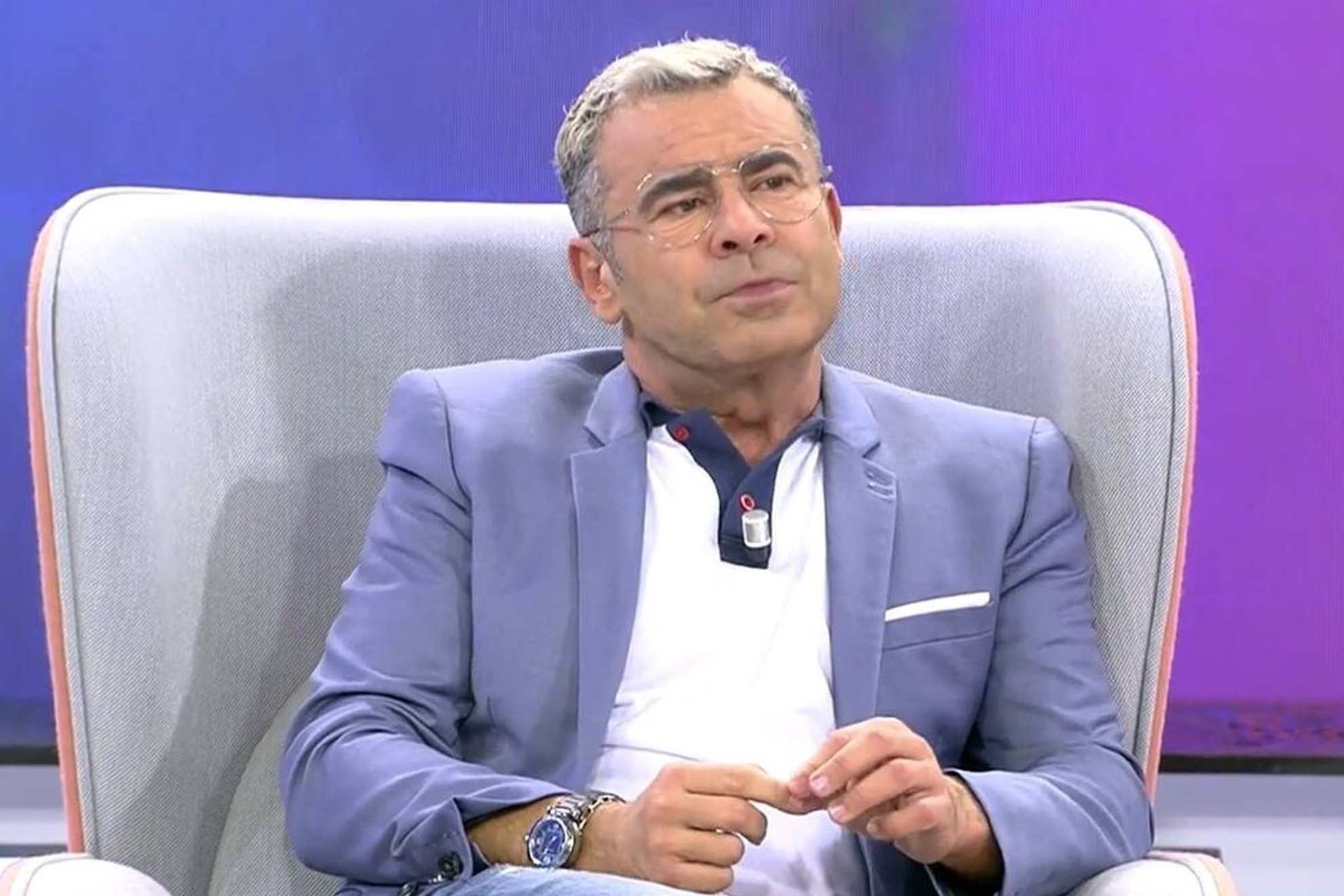 Jorge Javier Vázquez durante uno de sus programas