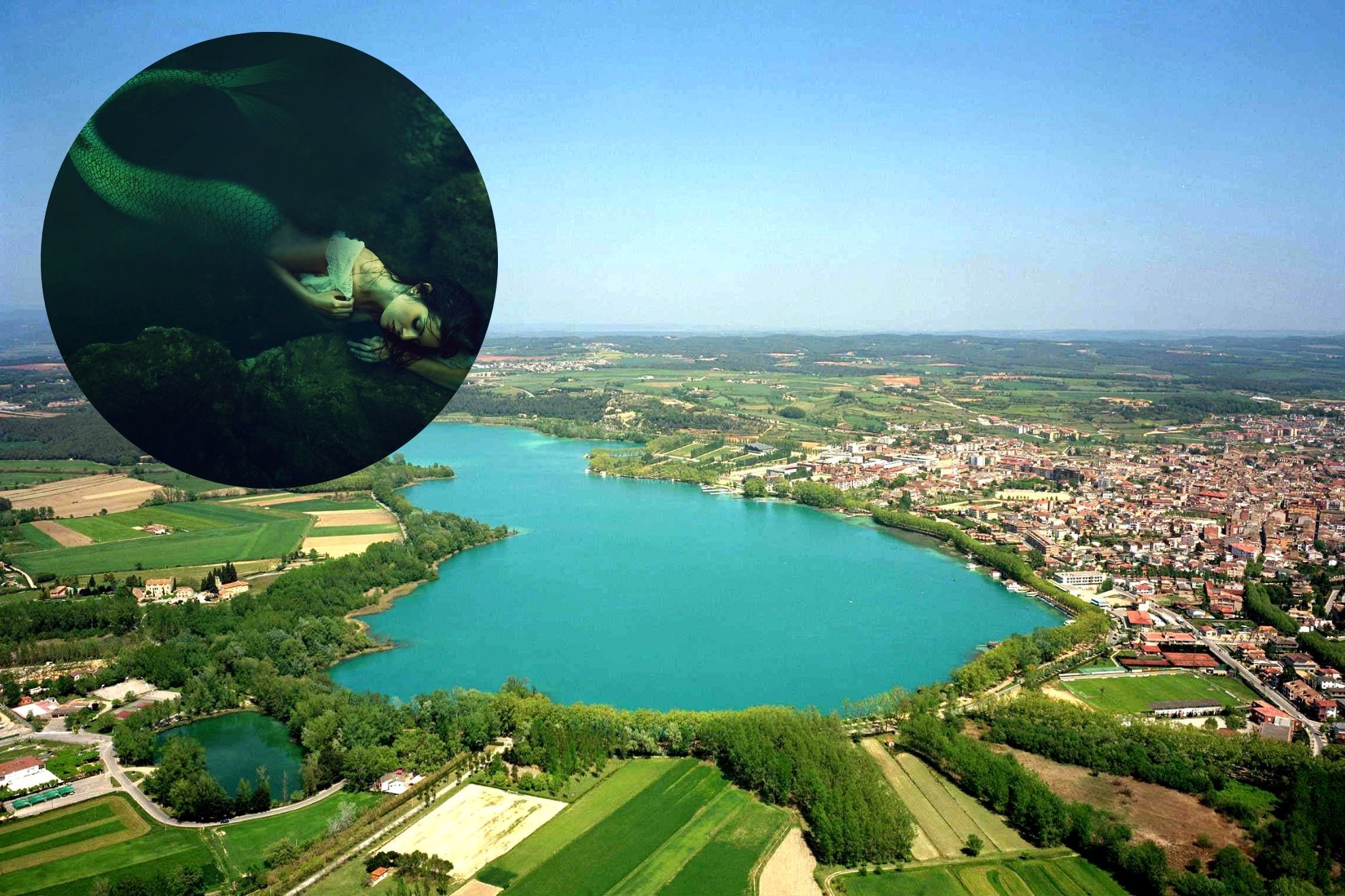 El pequeño lago de Cataluña donde, según dicen los vecinos del lugar ...