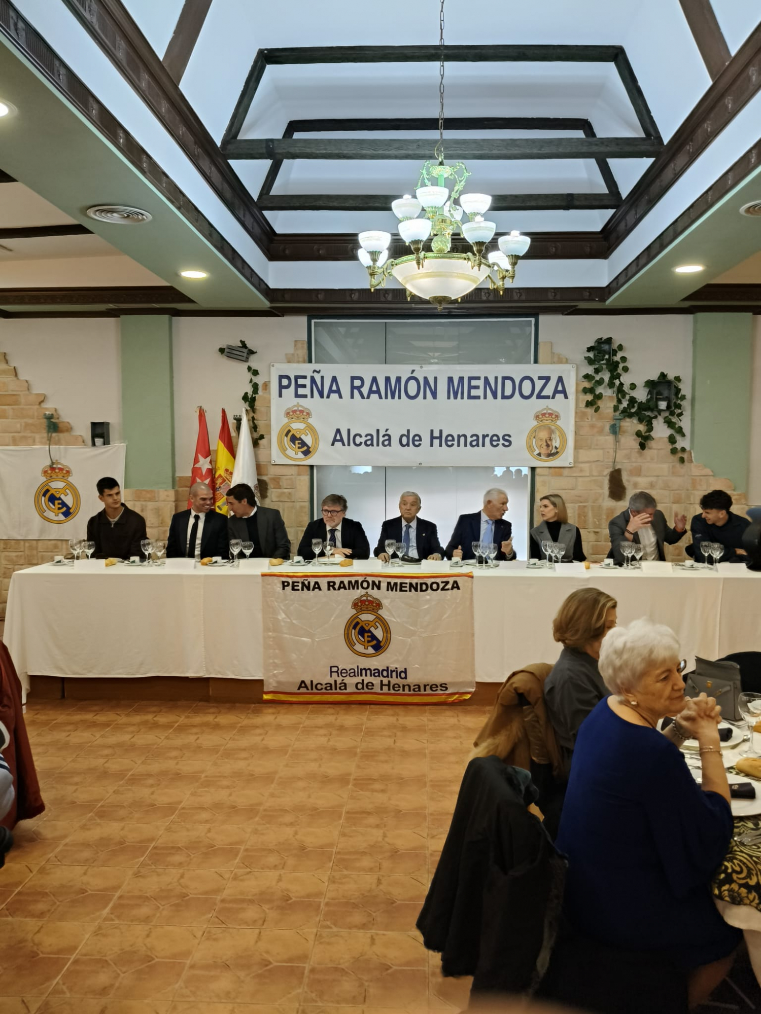 La peña madridista Ramón Mendoza celebra su XXXVII aniversario