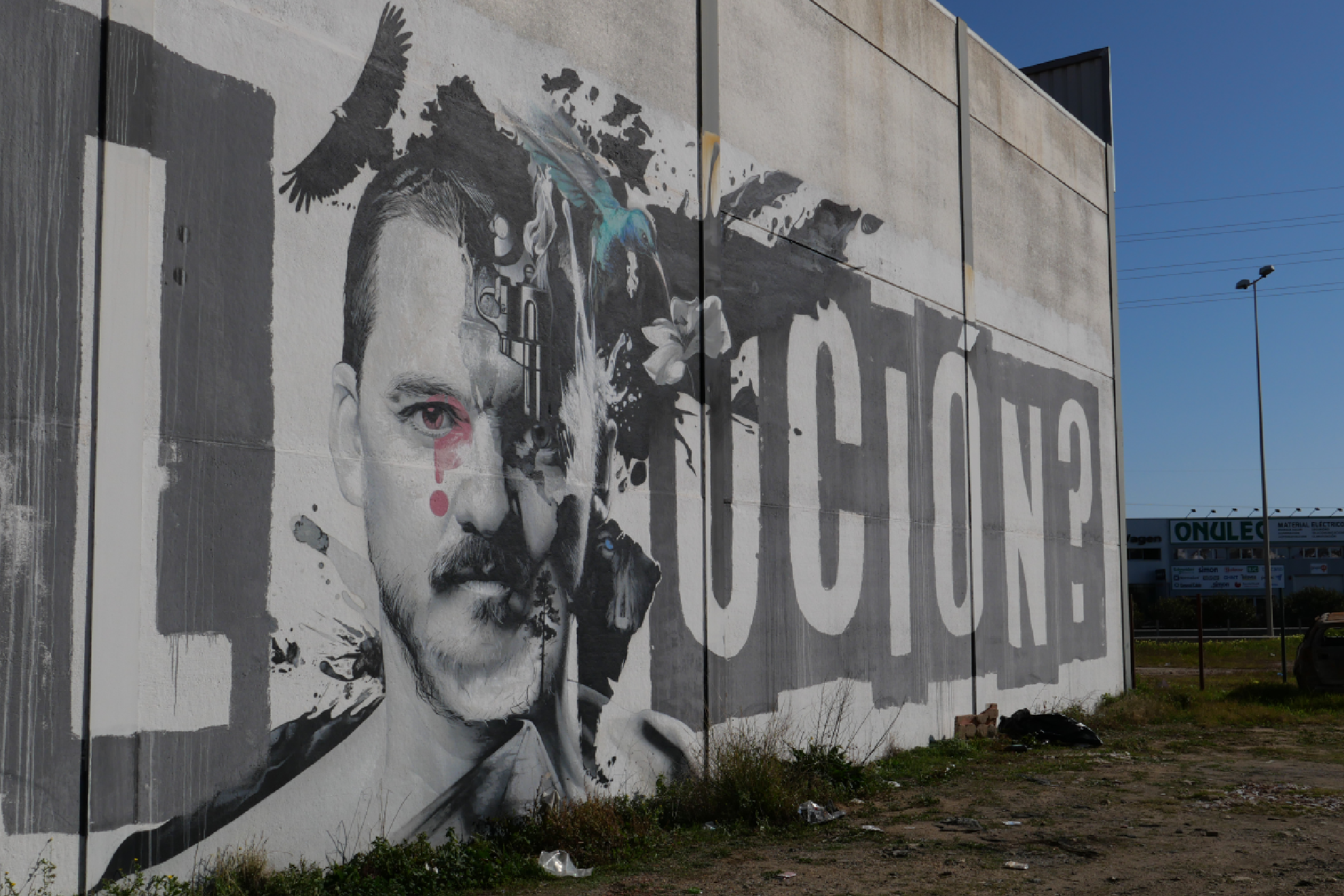 Manomatic Manomatic: el artista de Huelva que transforma las calles en espacios ...