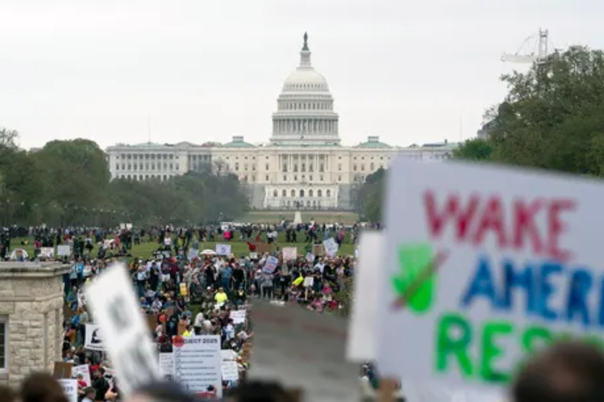 Miles de personas se manifiestan en EEUU contra las políticas de Donald ...