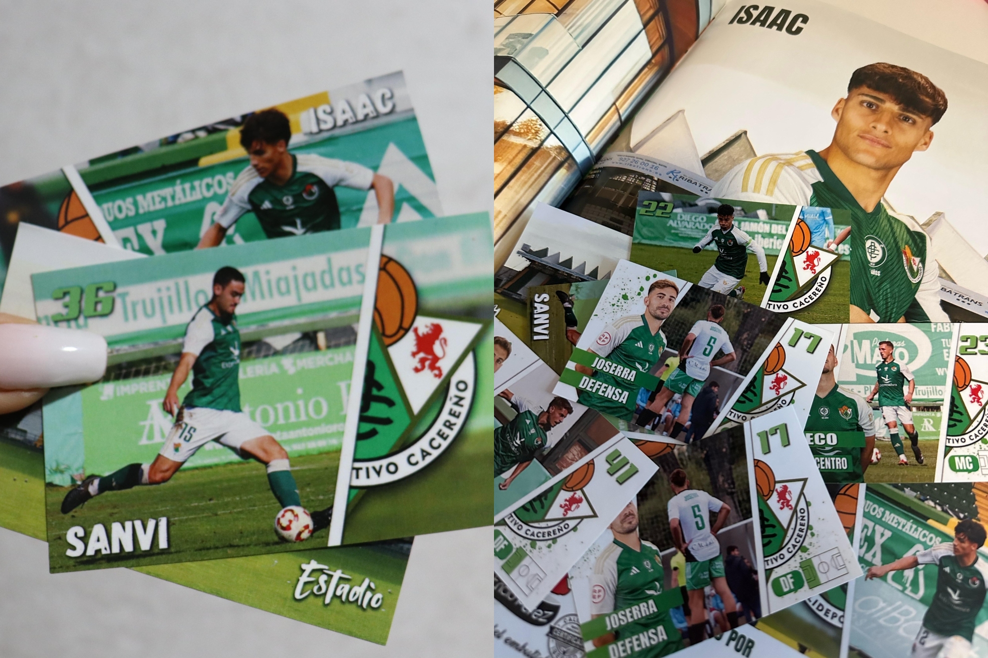 La fiebre de los cromos llega a Segunda RFEF: el Cacereño, un 'repe' en ...