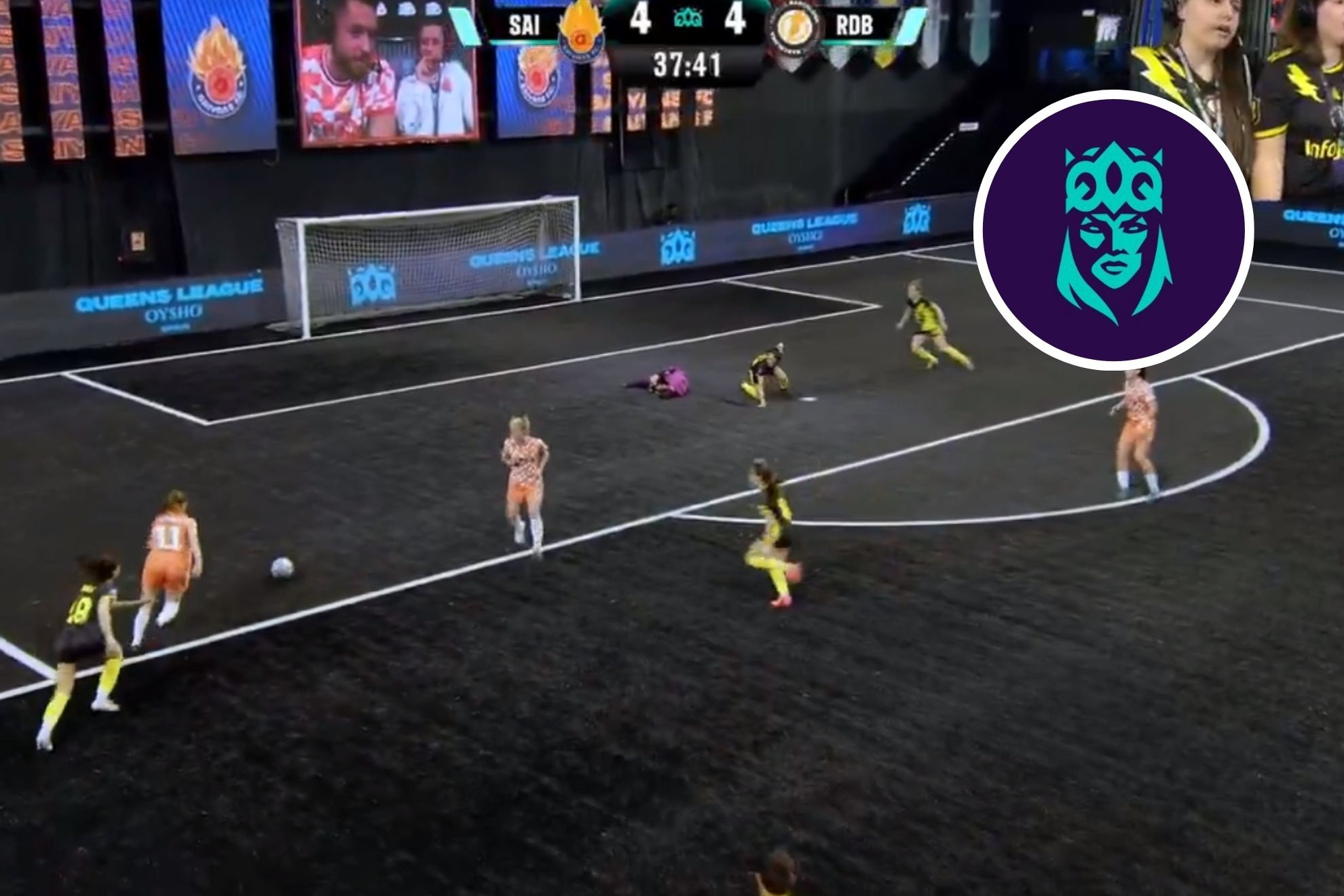 El gol más polémico de la Queens League