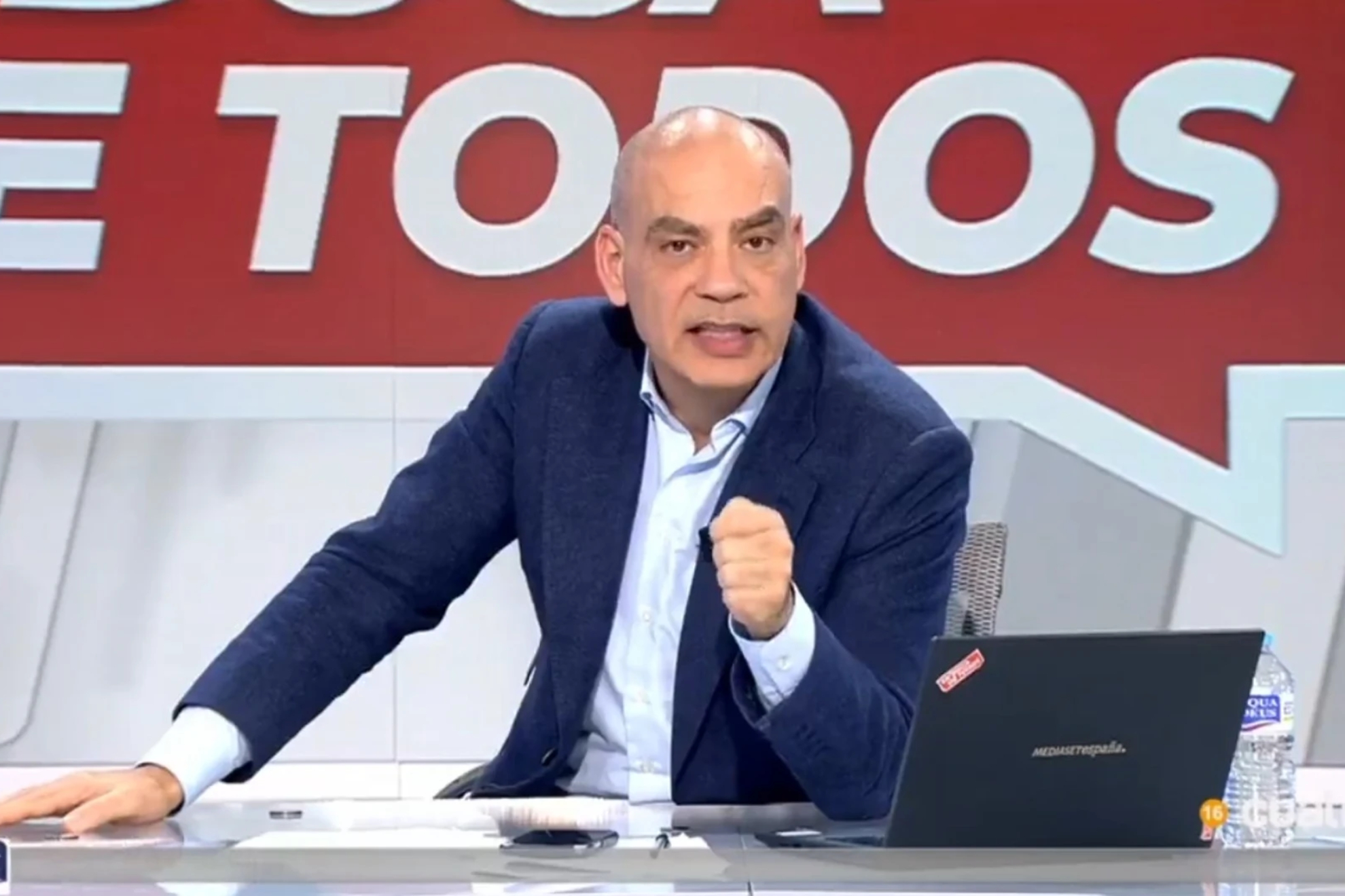 Nacho Abad pide disculpas por el insulto encubierto hacia Pedro Sánchez de  unos de sus invitados