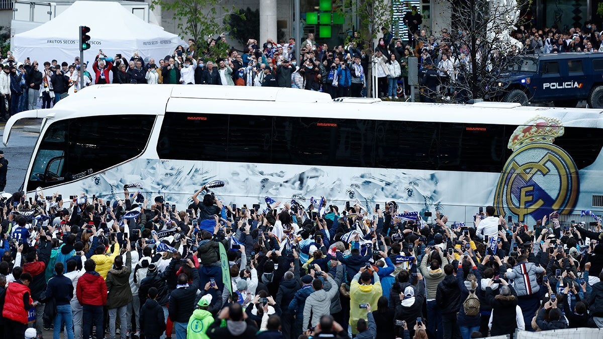 La 'busiana' del Real Madrid: horarios, recorrido y a qué hora llega el ...