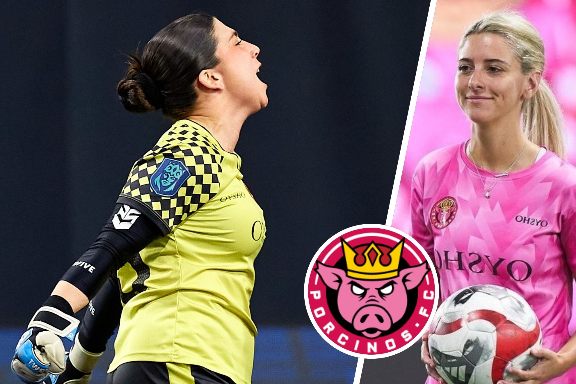 Sheila Artigas, jugadora de Porcinas y Gemita, su presidenta