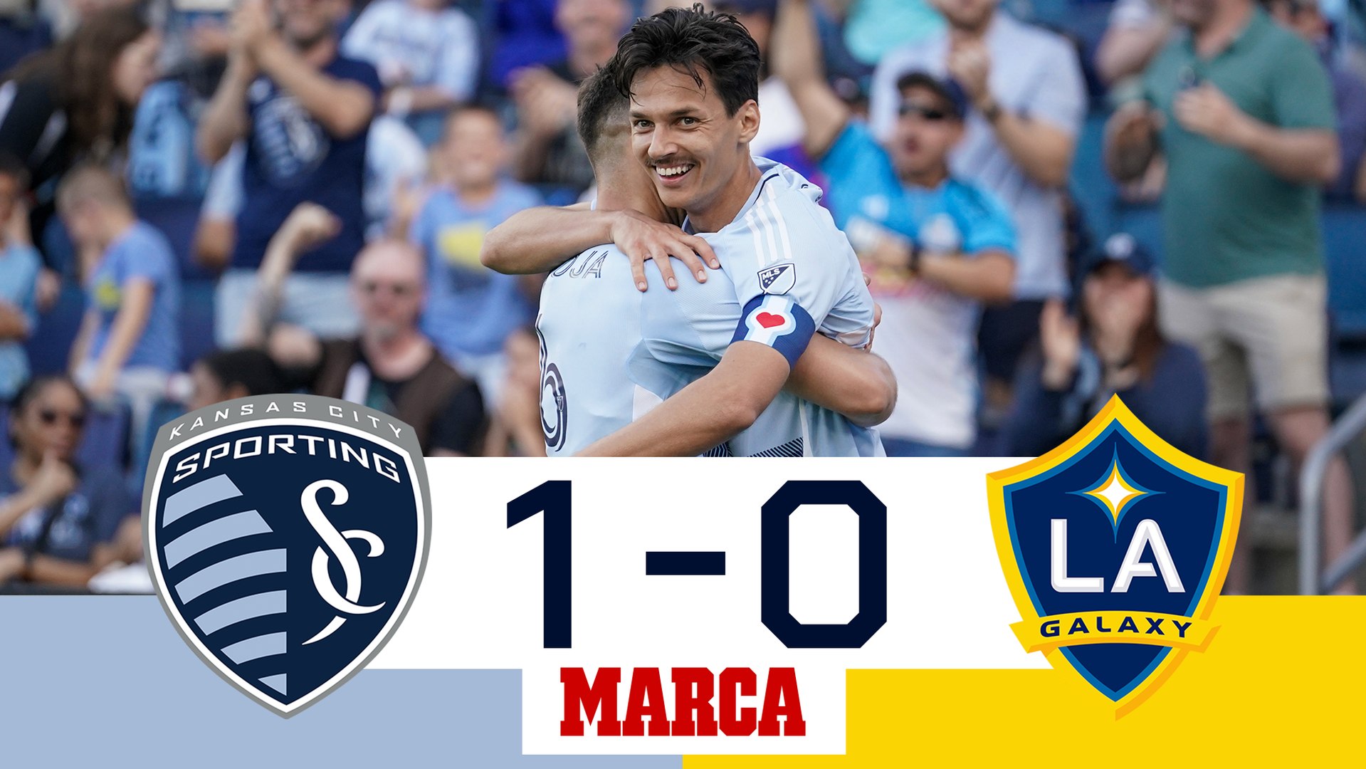 Los Ángeles Galaxy no ha ganado y suma su octava derrota de la temporada ahora ante Sporting KC.