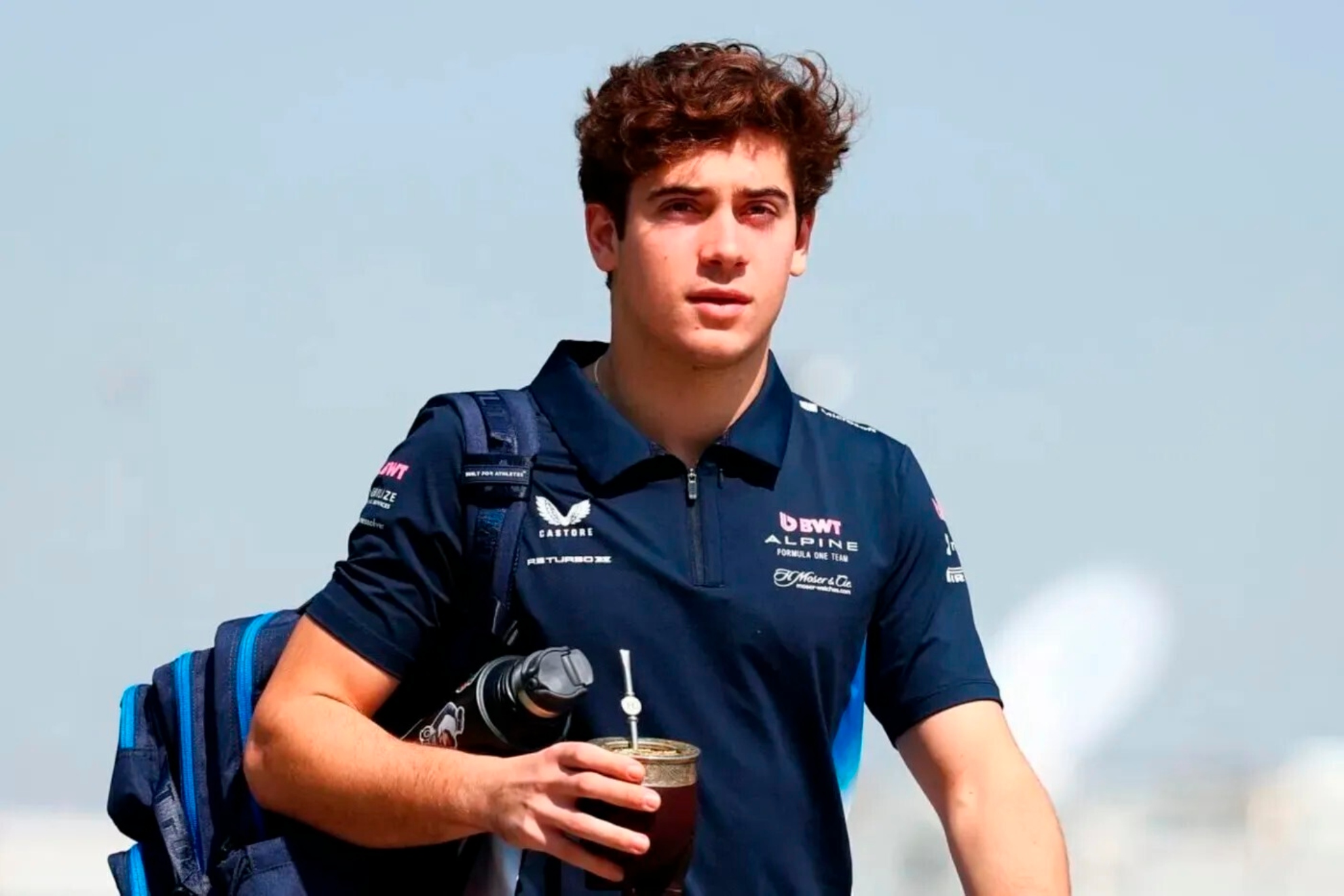 Franco Colapinto en el GP de Emilia Romagna 2025.