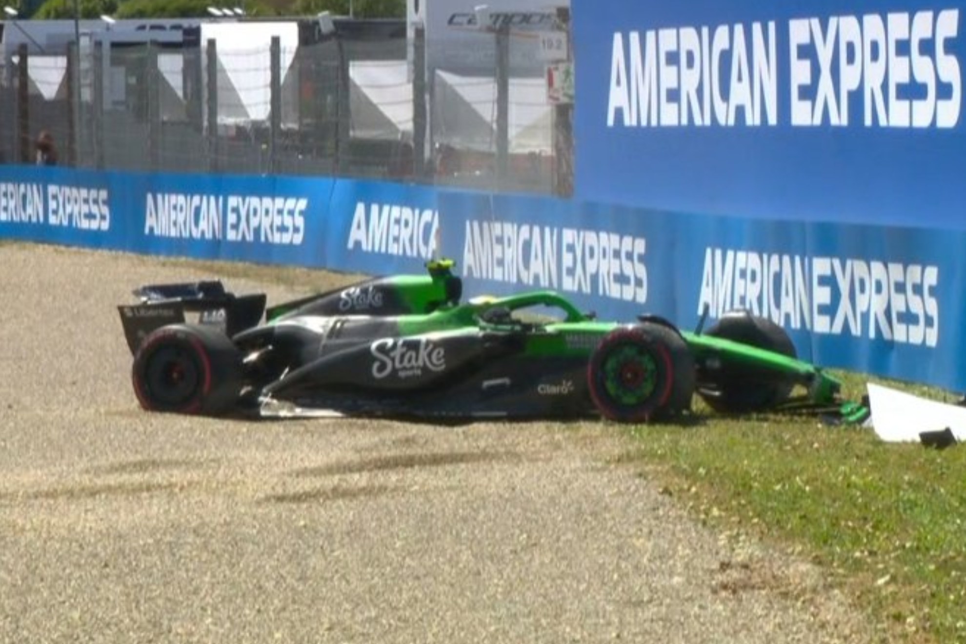 Accidente de Bortoleto.