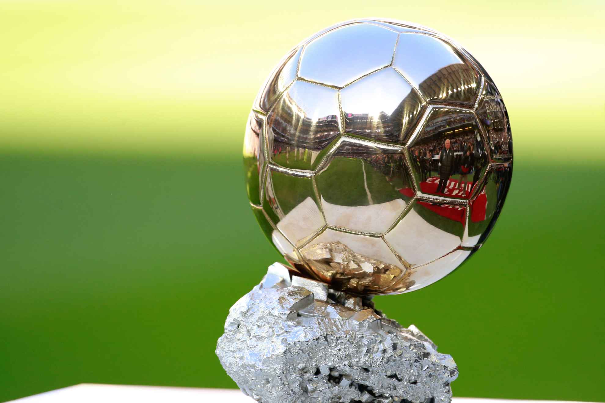El trofeo del Balón de Oro.