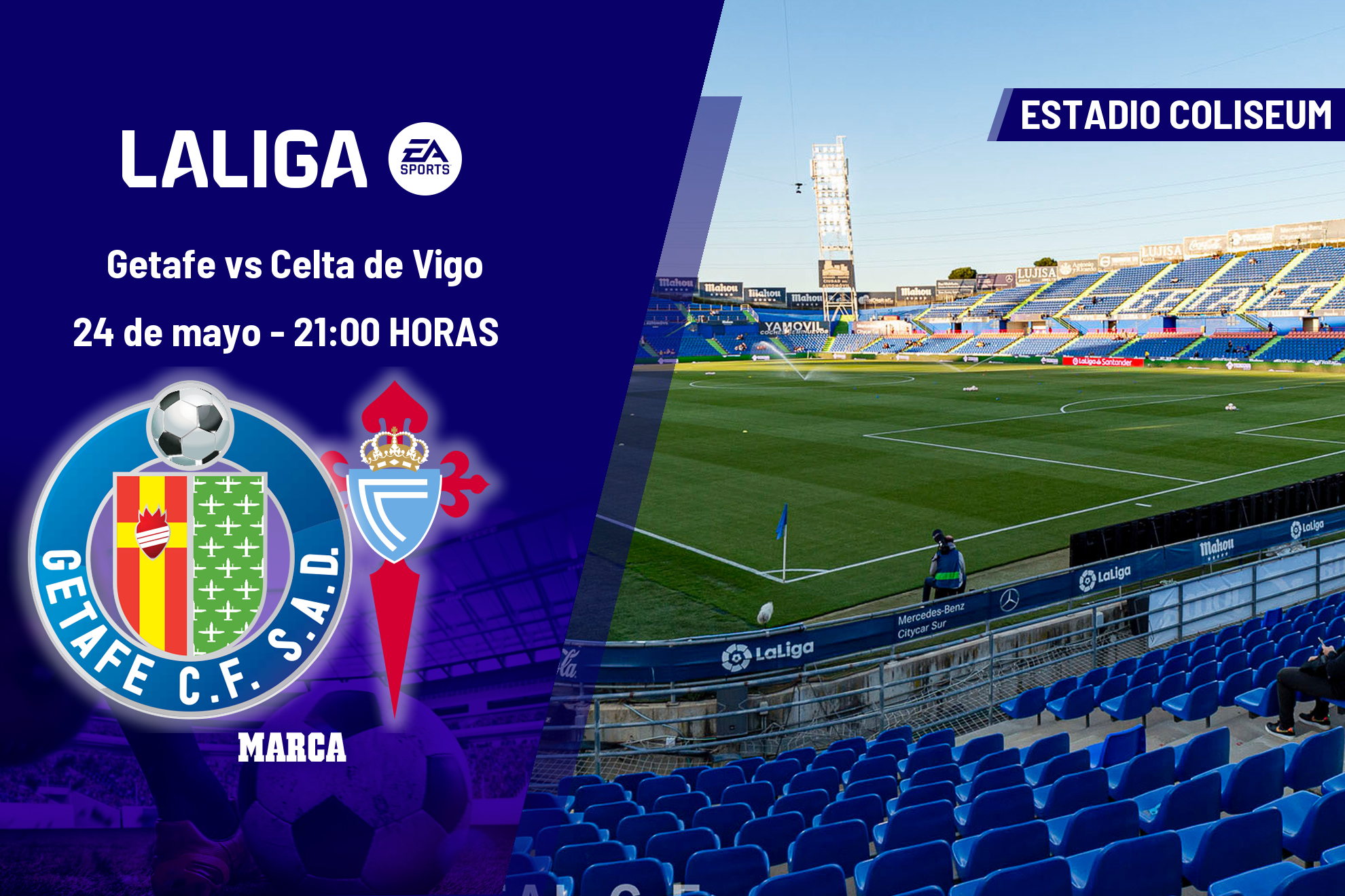 Getafe - Celta de Vigo: horario, dónde ver en TV y canal del partido de ...