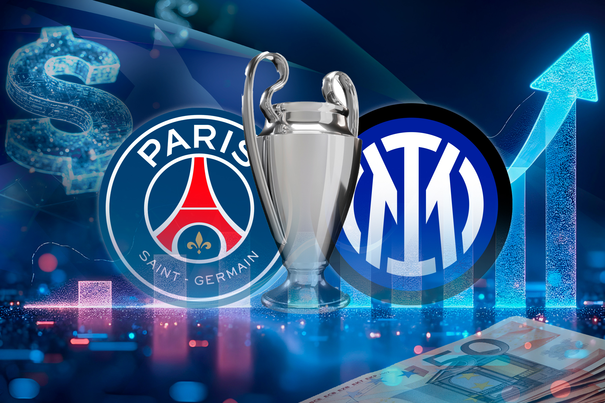Videos de las vueltas olímpicas en Francia (el PSG) y en Italia (el Inter de Milán) 3 PSG-Inter: la final que enfrenta a dos modelos económicos del fútbol europeo