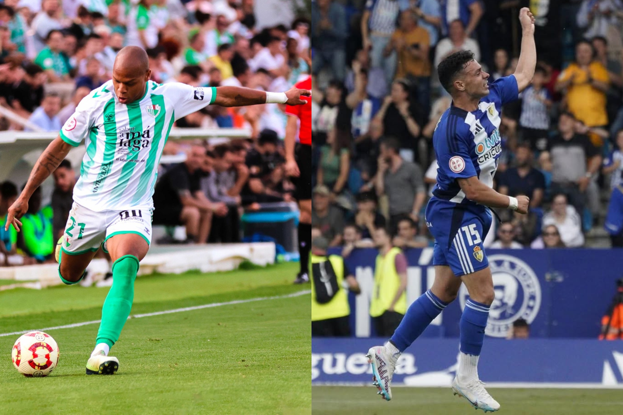 Antequera y Ponferradina disputan el partido de ida de playoffs.