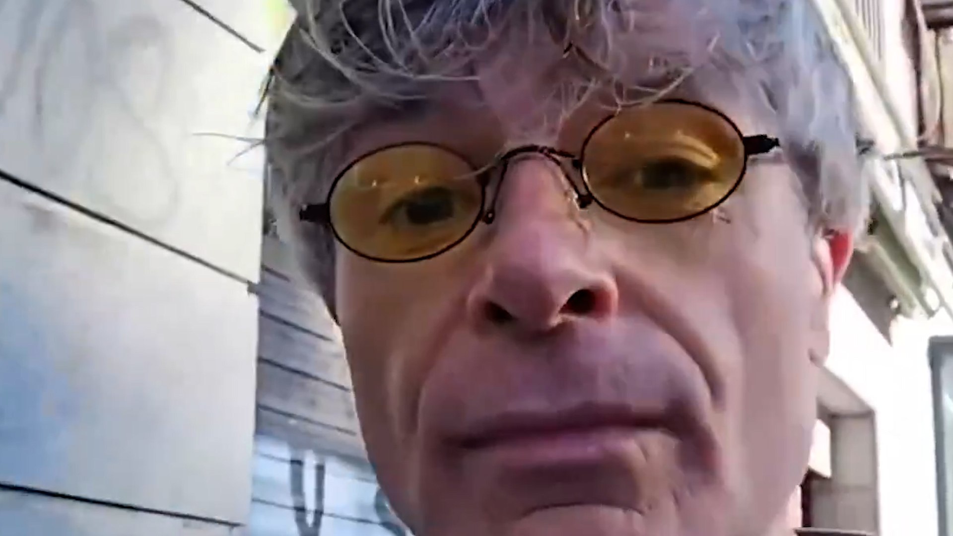 El actor es vecino de la zona desde hace más de 25 años