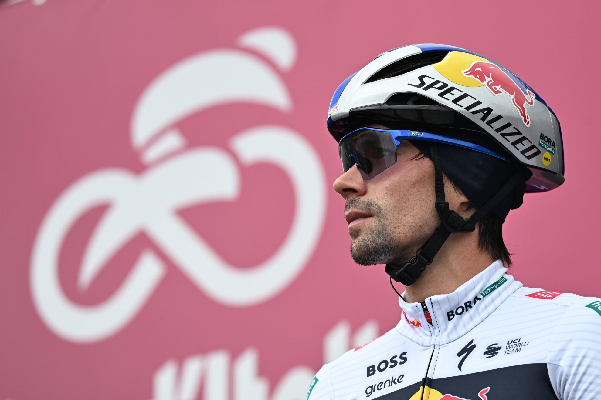 Primoz Roglic en el Giro de Italia 2025.