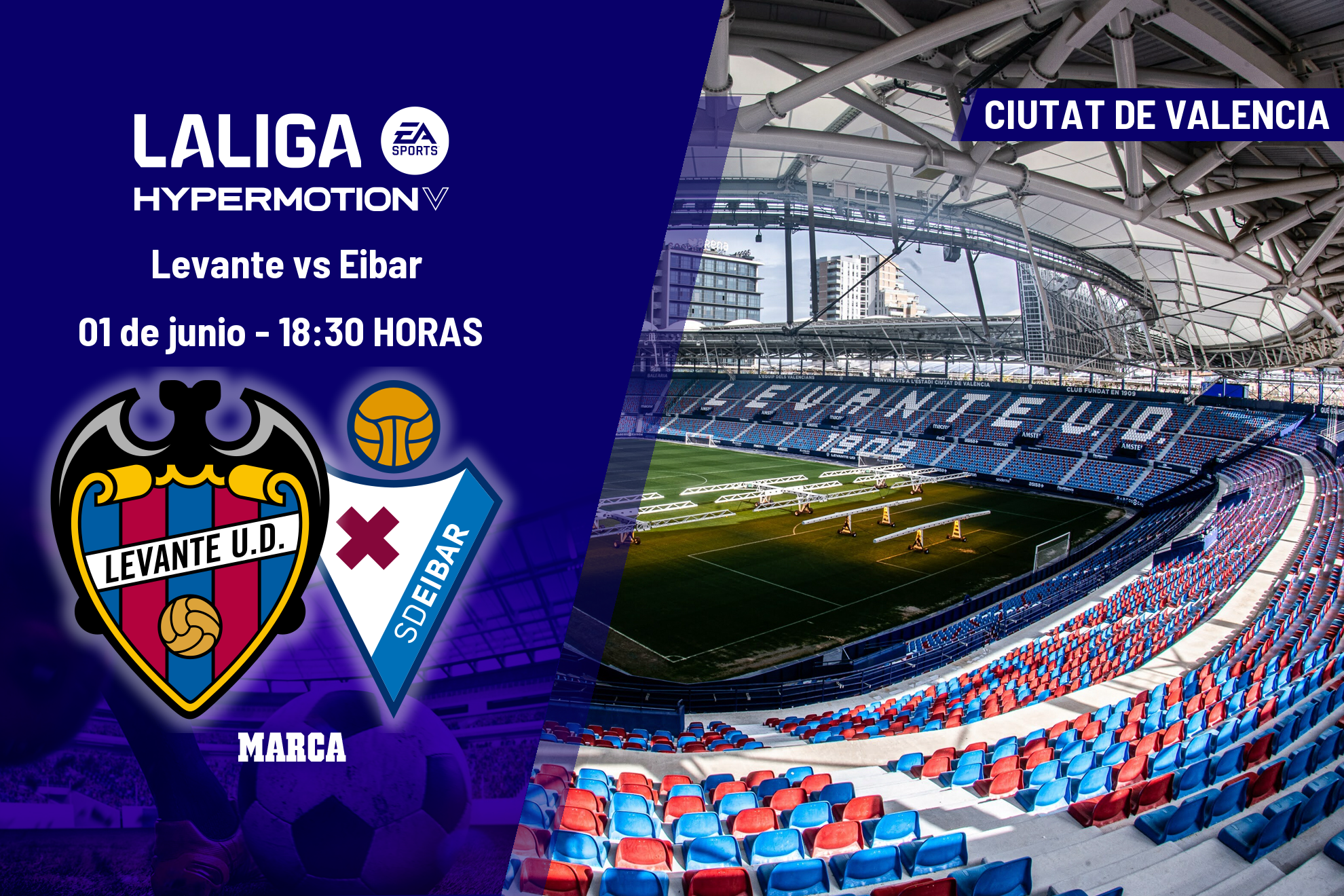 Levante - Eibar: horario, dónde ver en TV y canal del partido de LaLiga ...