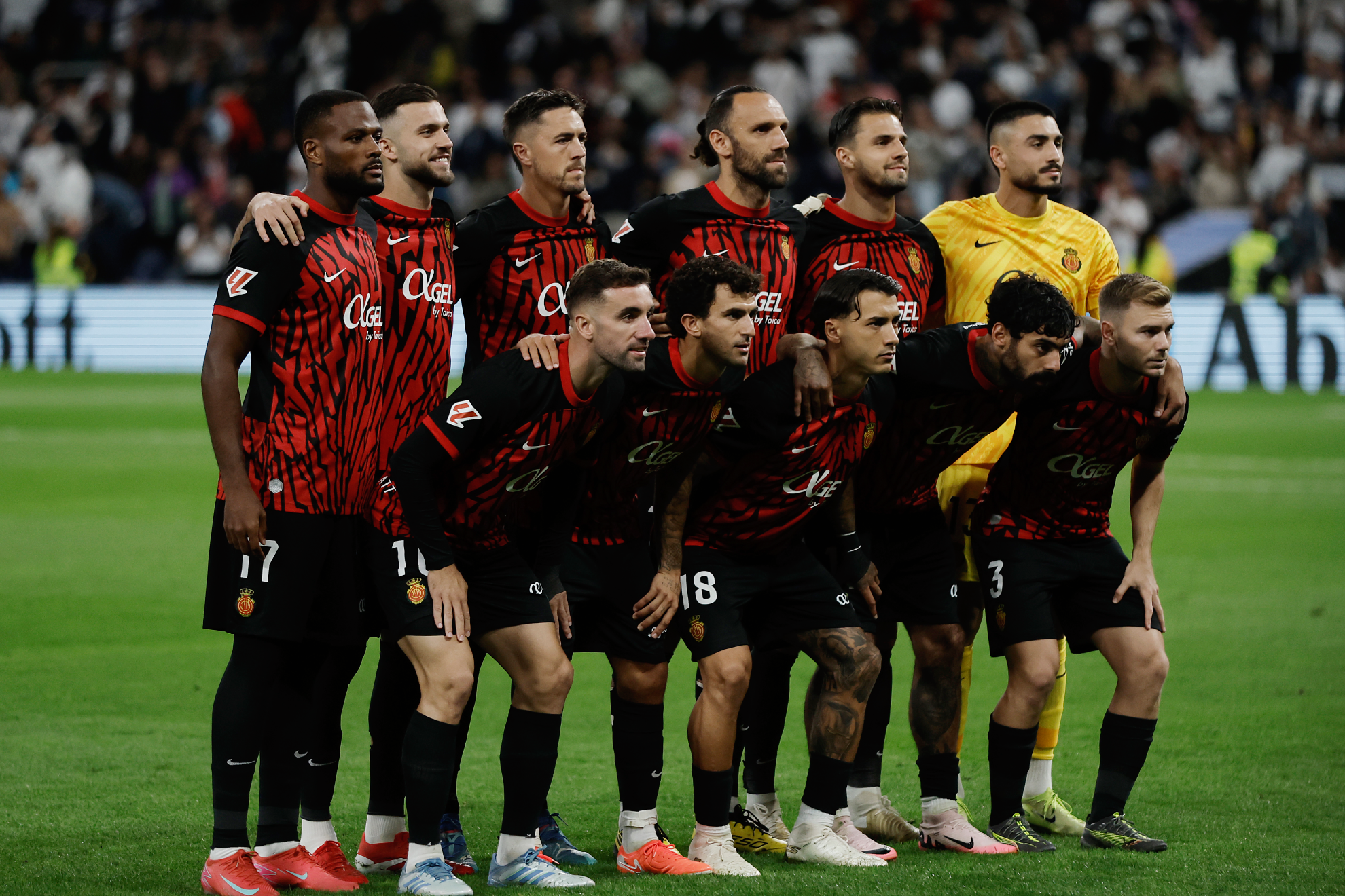 Once del Mallorca contra el Real Madrid
