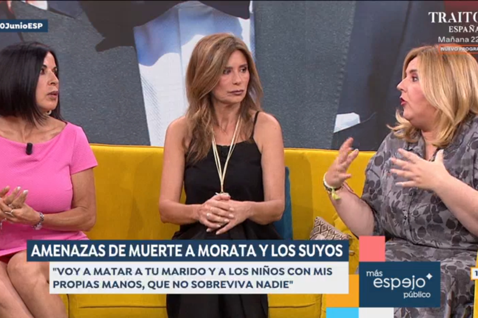 Gema López critica las amenzas de muerte contra Álvaro Morata