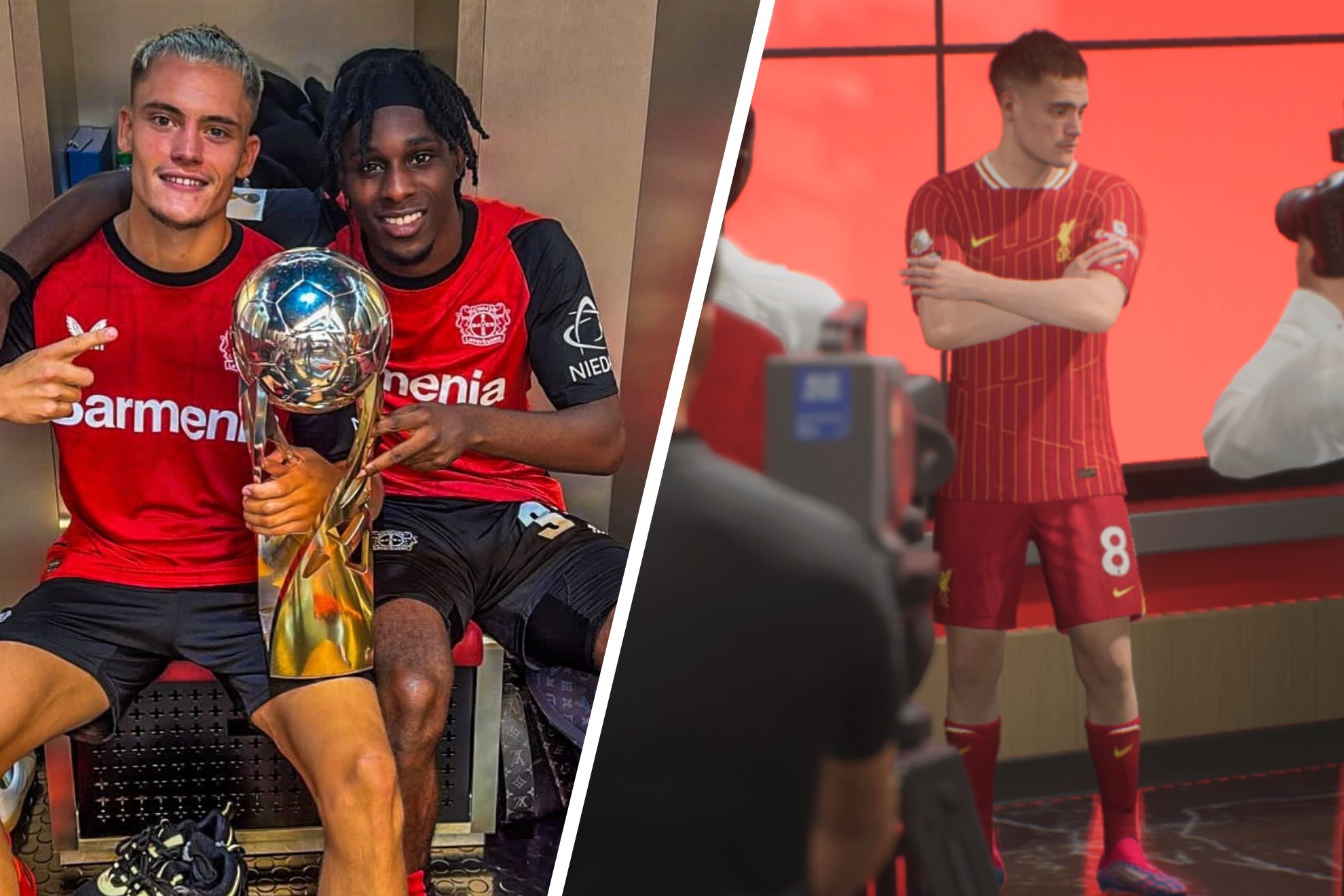 Wirtz y Frimpong en el Bayer Leverkusen y el fichaje de Wirtz en el FC25