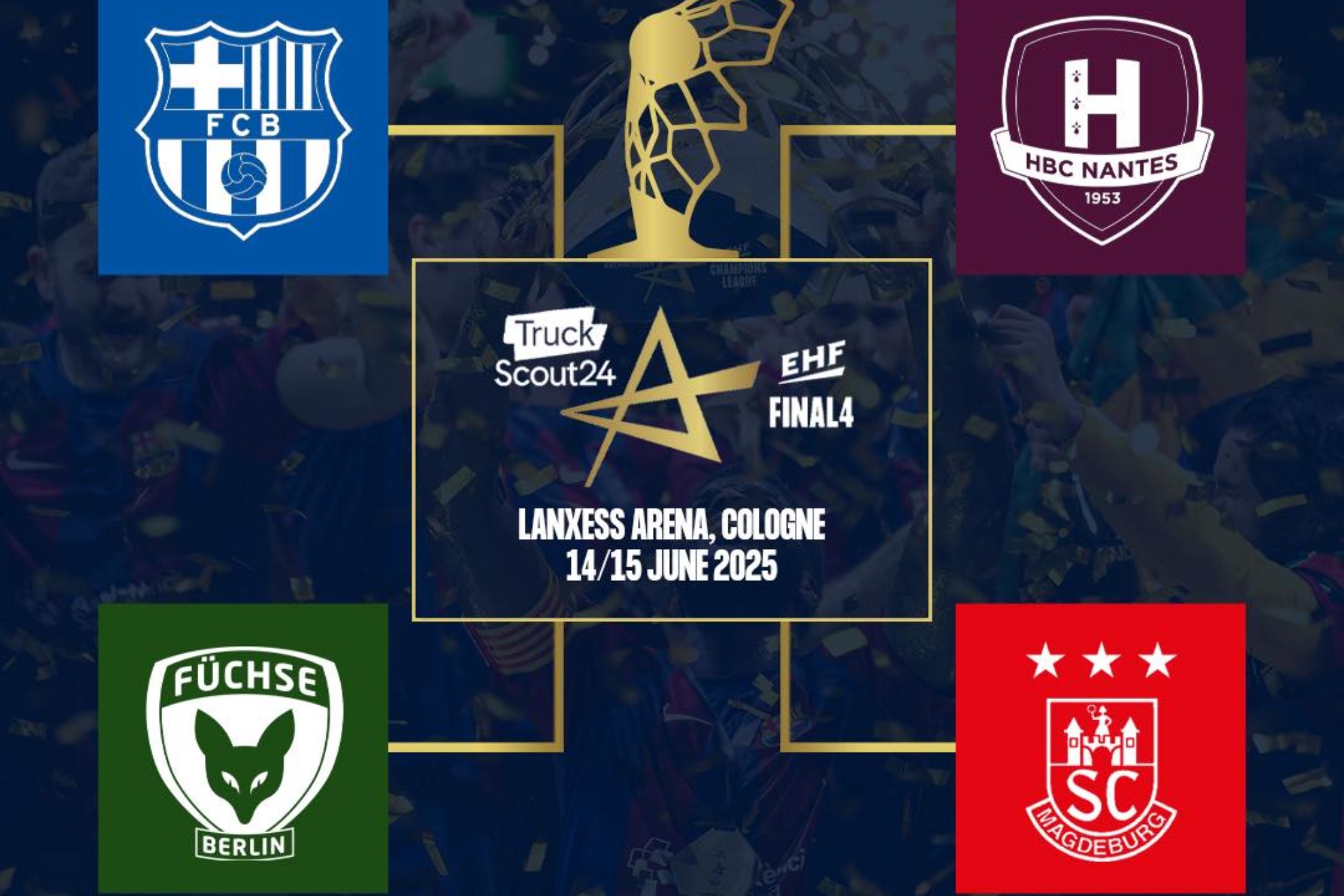 Final Four de la Champions de Balonmano 2025: equipos, fechas, horarios ...