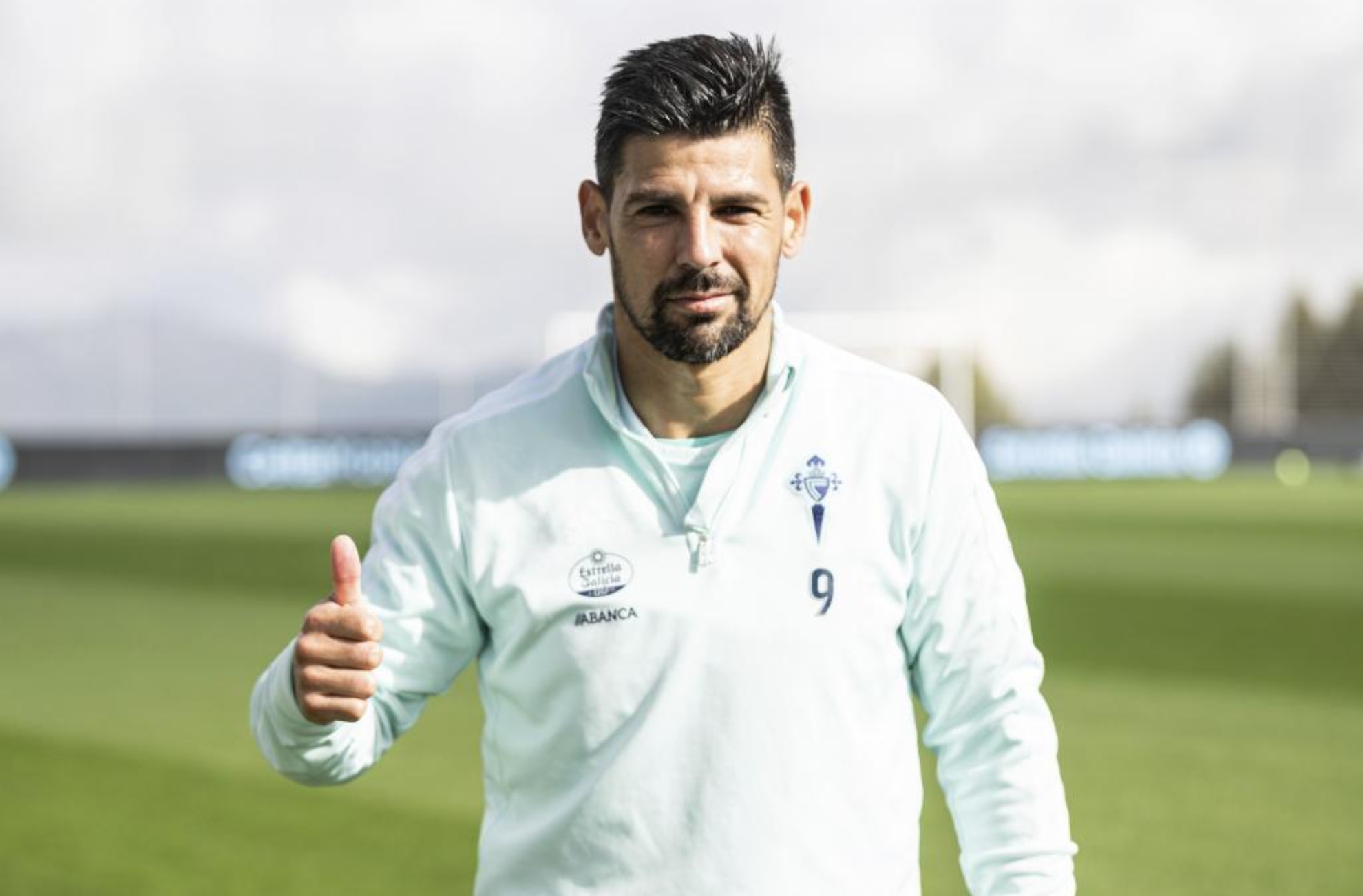 Nolito, con el Celta en 2021.