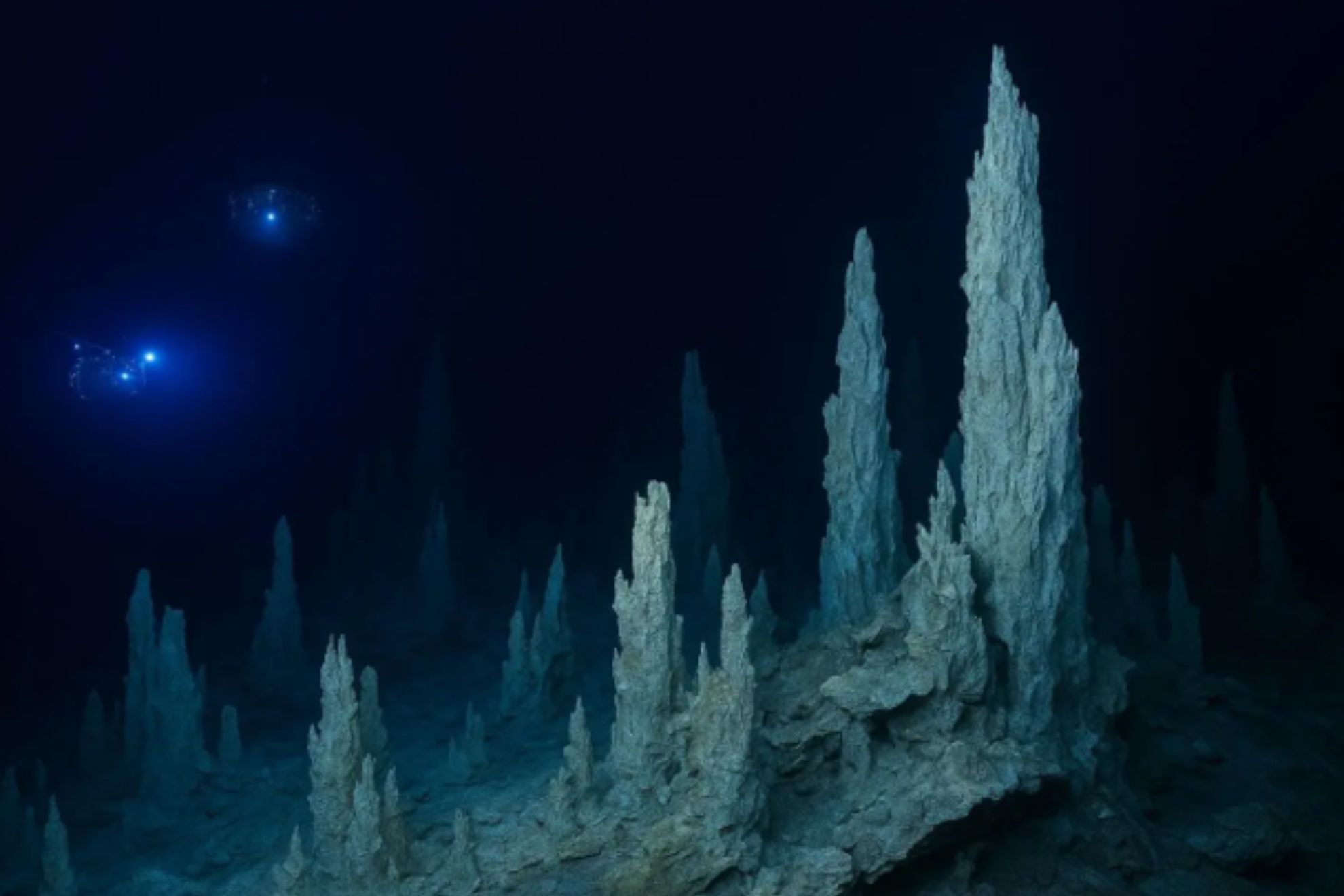 Curiosidad por una ciudad perdida en las profundidades del Atlántico