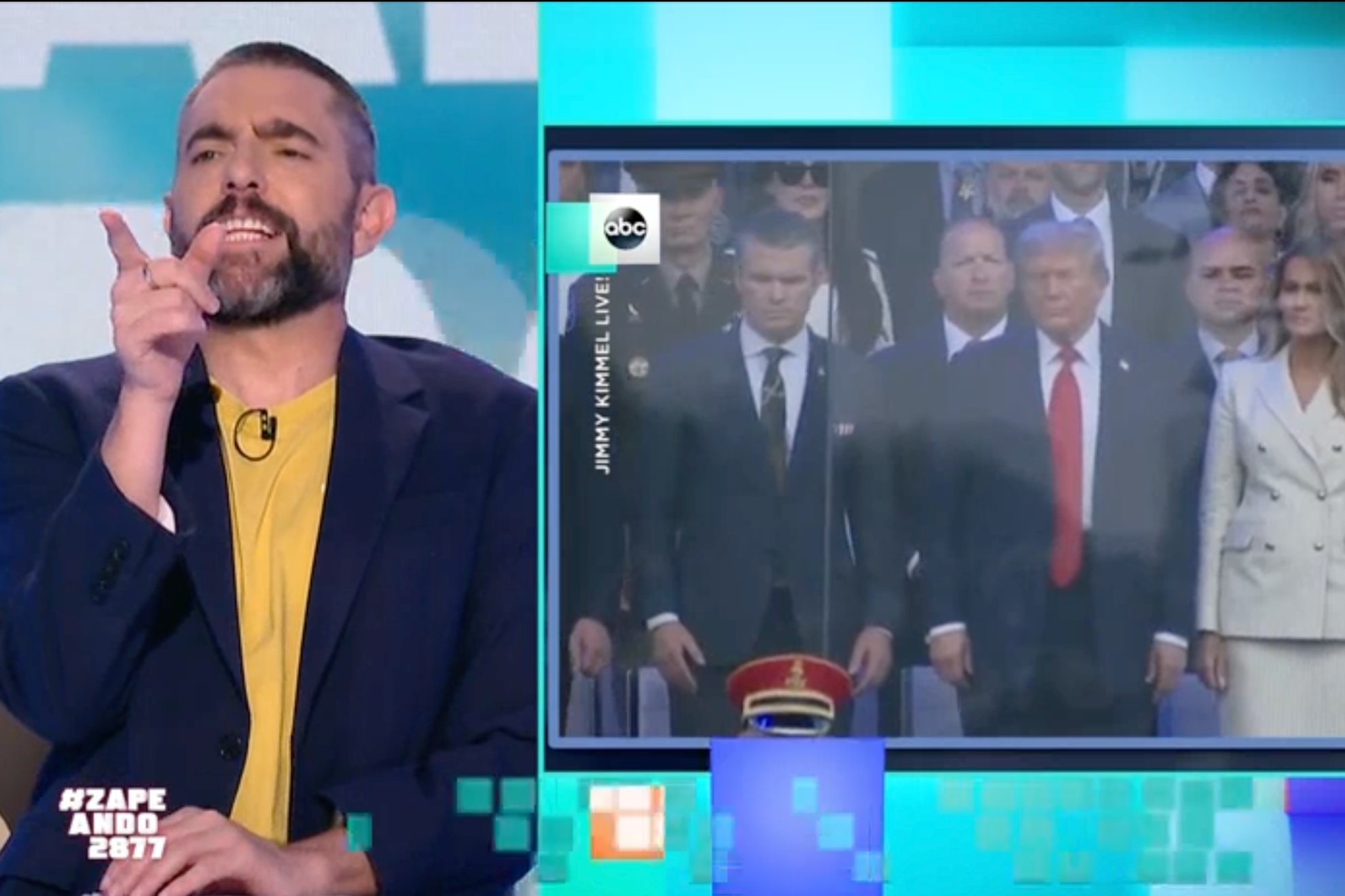 Dani Mateo, en 'Zapeando'